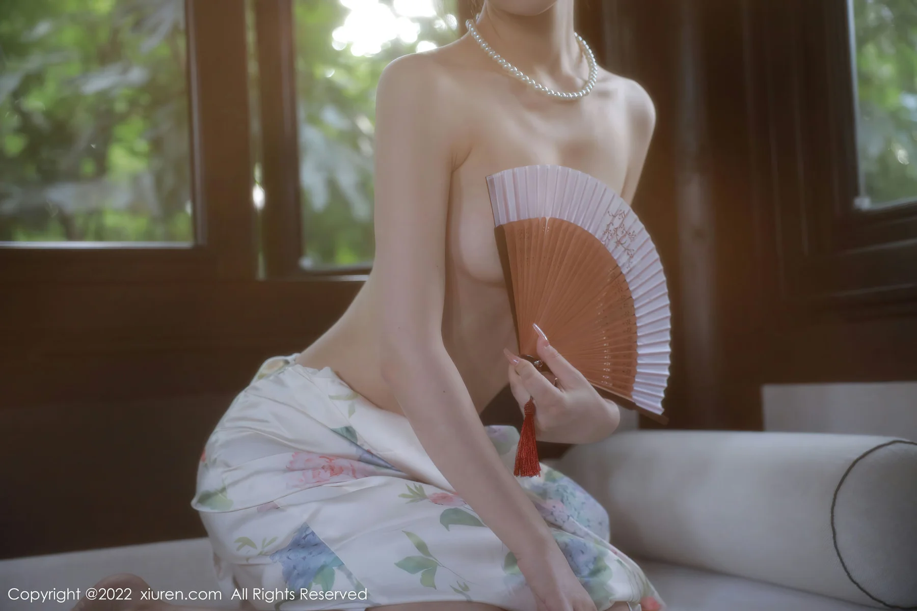 XiuRen 秀人 No.5514 谢晚晚 花纹长裙性感写真2 - 104