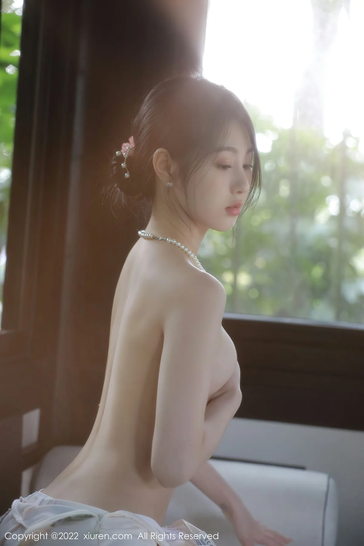 XiuRen 秀人 No.5514 谢晚晚 花纹长裙性感写真2 - 110