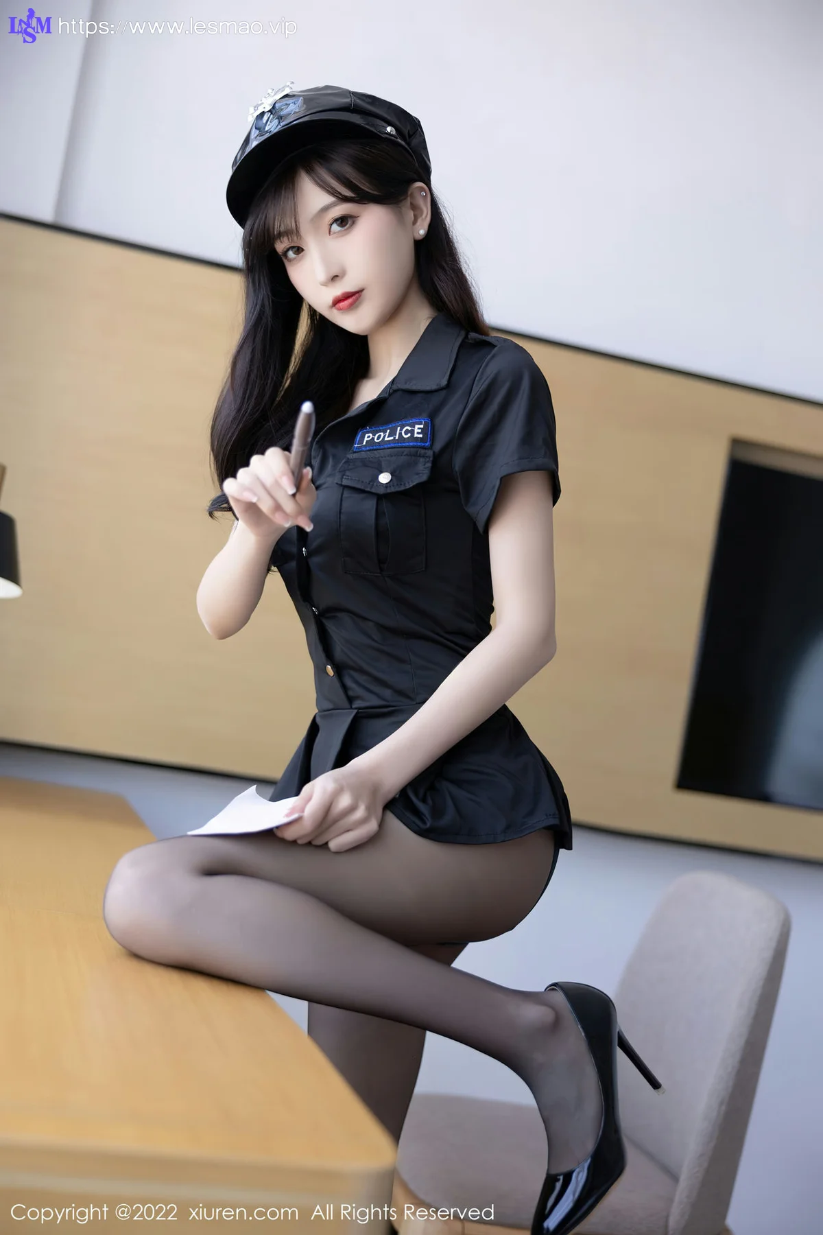 XiuRen 秀人 No.5517 林星阑 黑色制服诱惑性感写真1 - 11