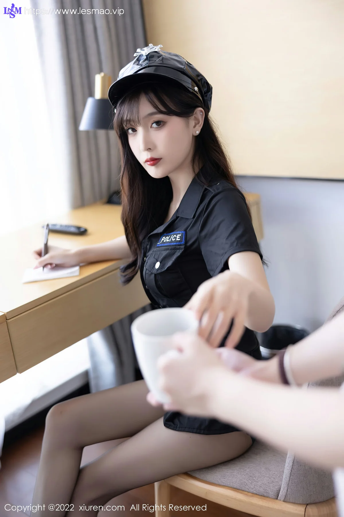 XiuRen 秀人 No.5517 林星阑 黑色制服诱惑性感写真1 - 14
