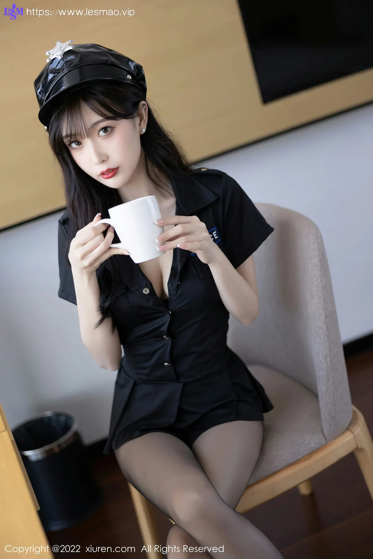 XiuRen 秀人 No.5517 林星阑 黑色制服诱惑性感写真1 - 18