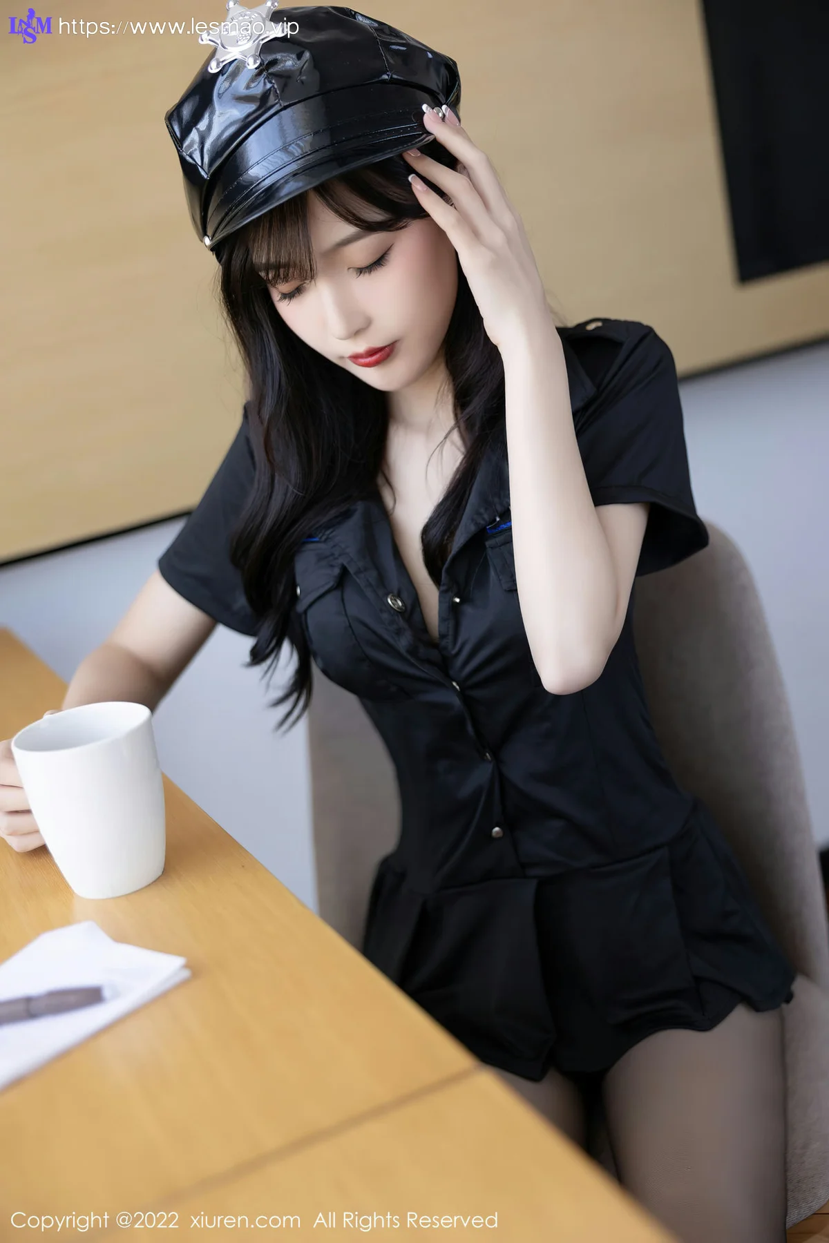 XiuRen 秀人 No.5517 林星阑 黑色制服诱惑性感写真1 - 20