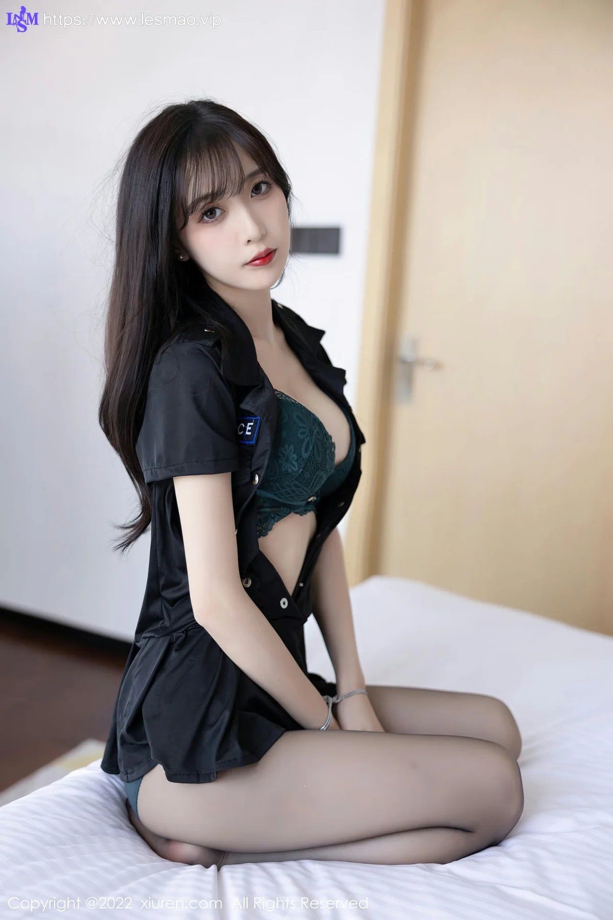 XiuRen 秀人 No.5517 林星阑 黑色制服诱惑性感写真1 - 46