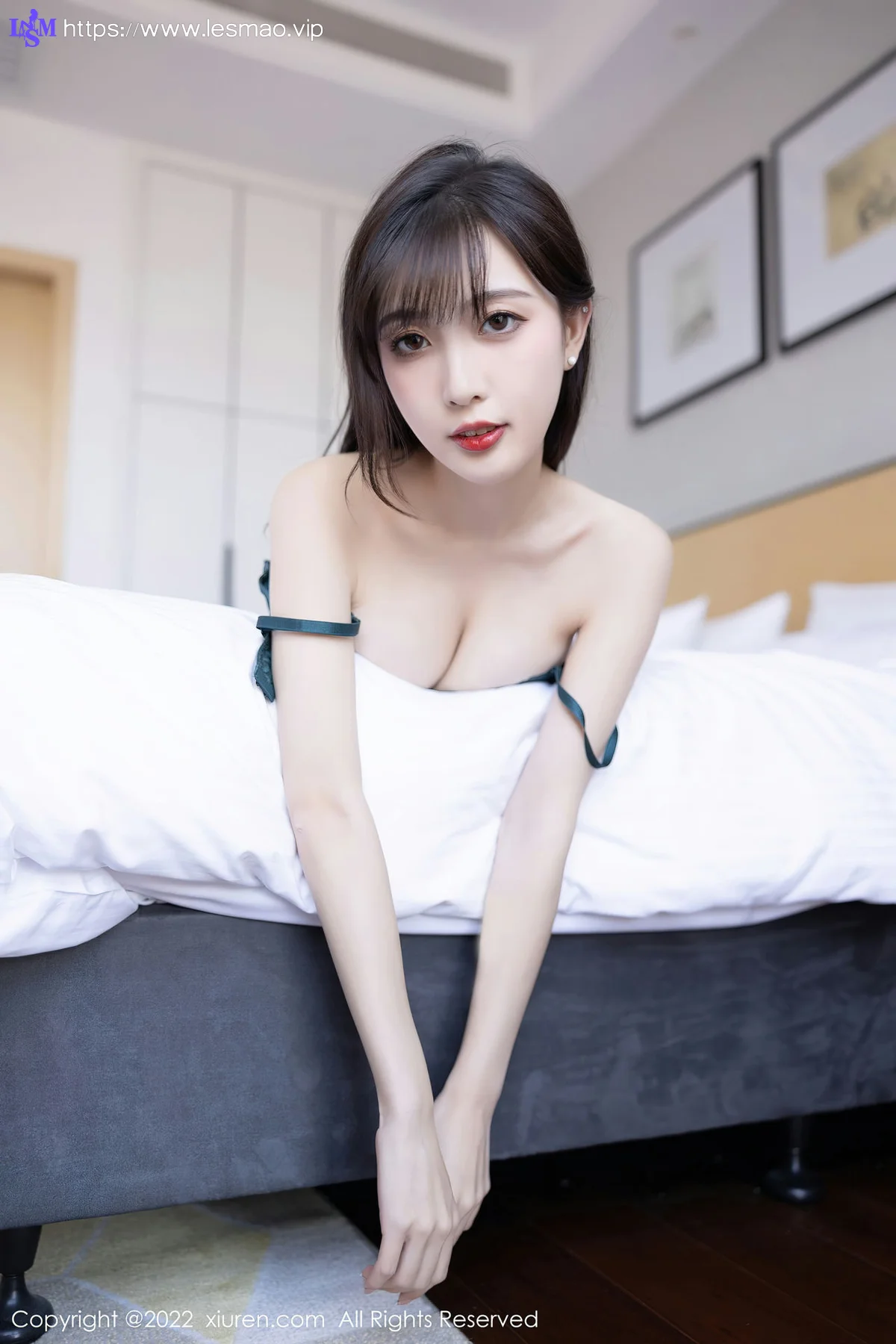 XiuRen 秀人 No.5517 林星阑 黑色制服诱惑性感写真1 - 85