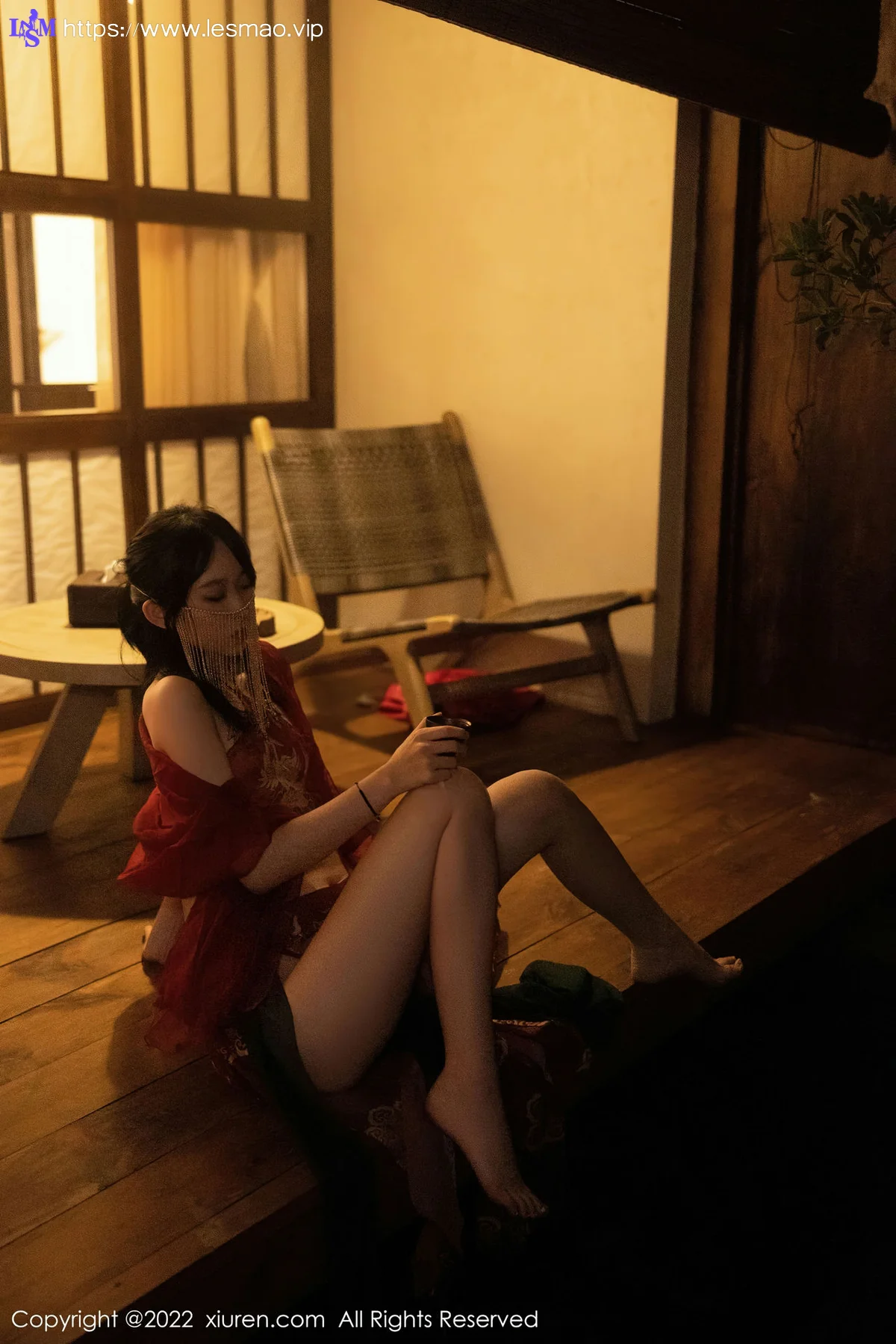 XiuRen 秀人 No.5527 红色古装服饰 奶瓶. 大理旅拍 - 15