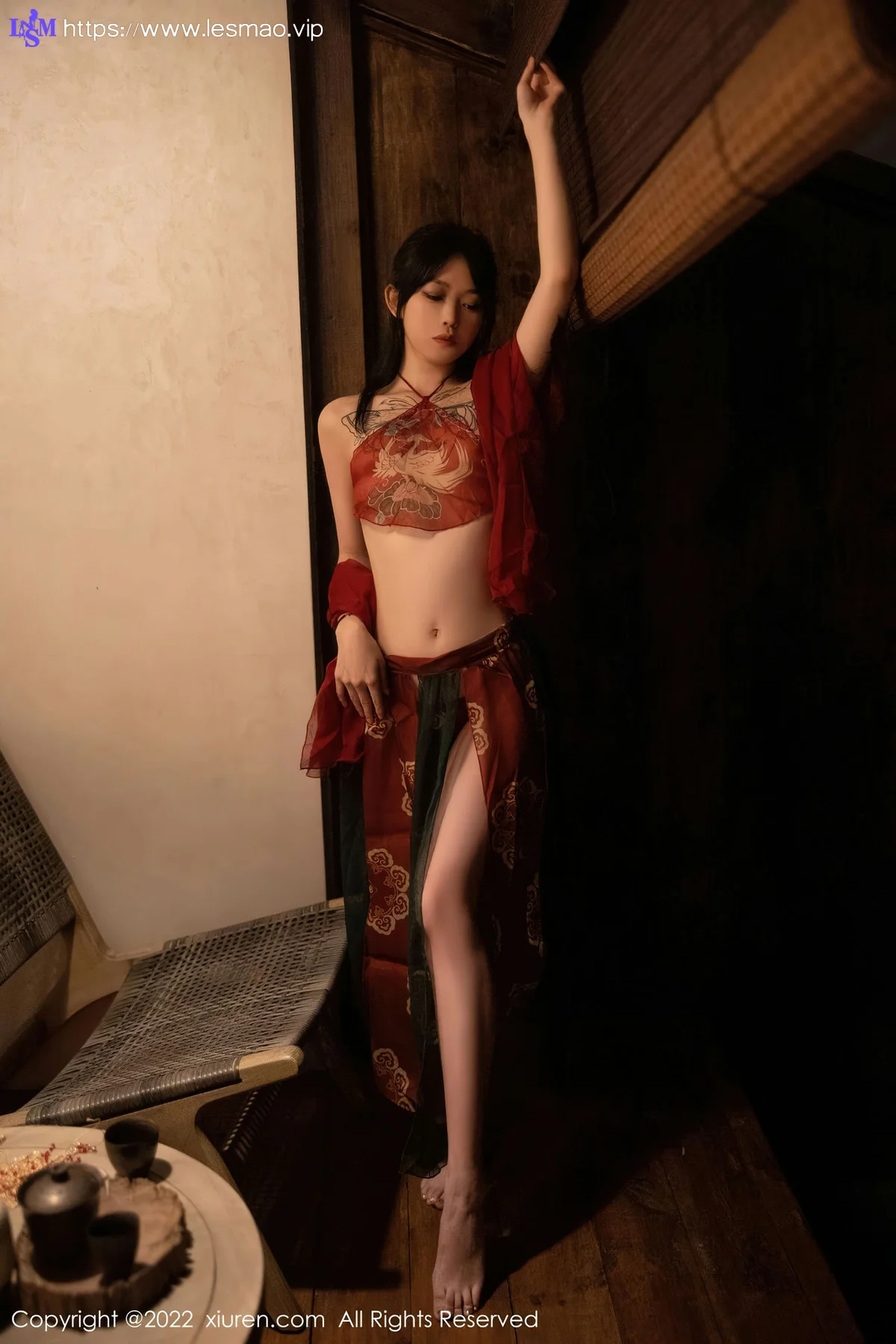 XiuRen 秀人 No.5527 红色古装服饰 奶瓶. 大理旅拍 - 23