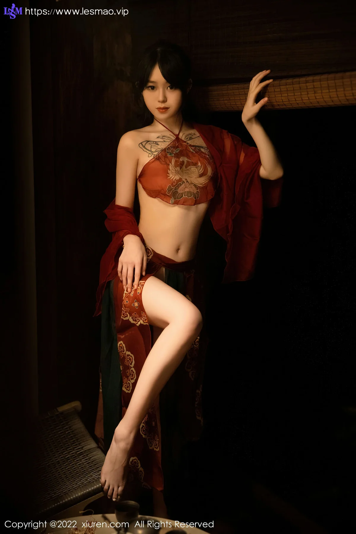 XiuRen 秀人 No.5527 红色古装服饰 奶瓶. 大理旅拍 - 28