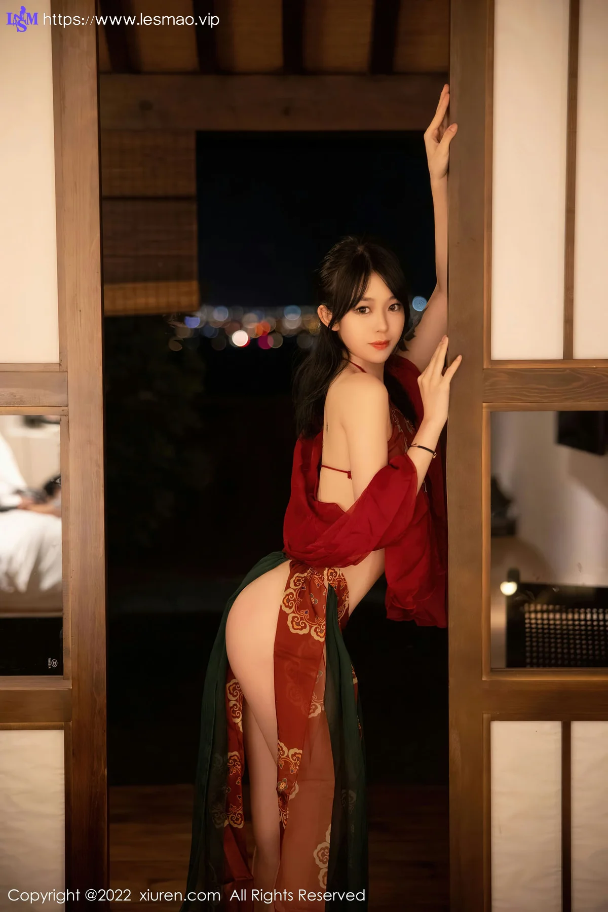 XiuRen 秀人 No.5527 红色古装服饰 奶瓶. 大理旅拍 - 43
