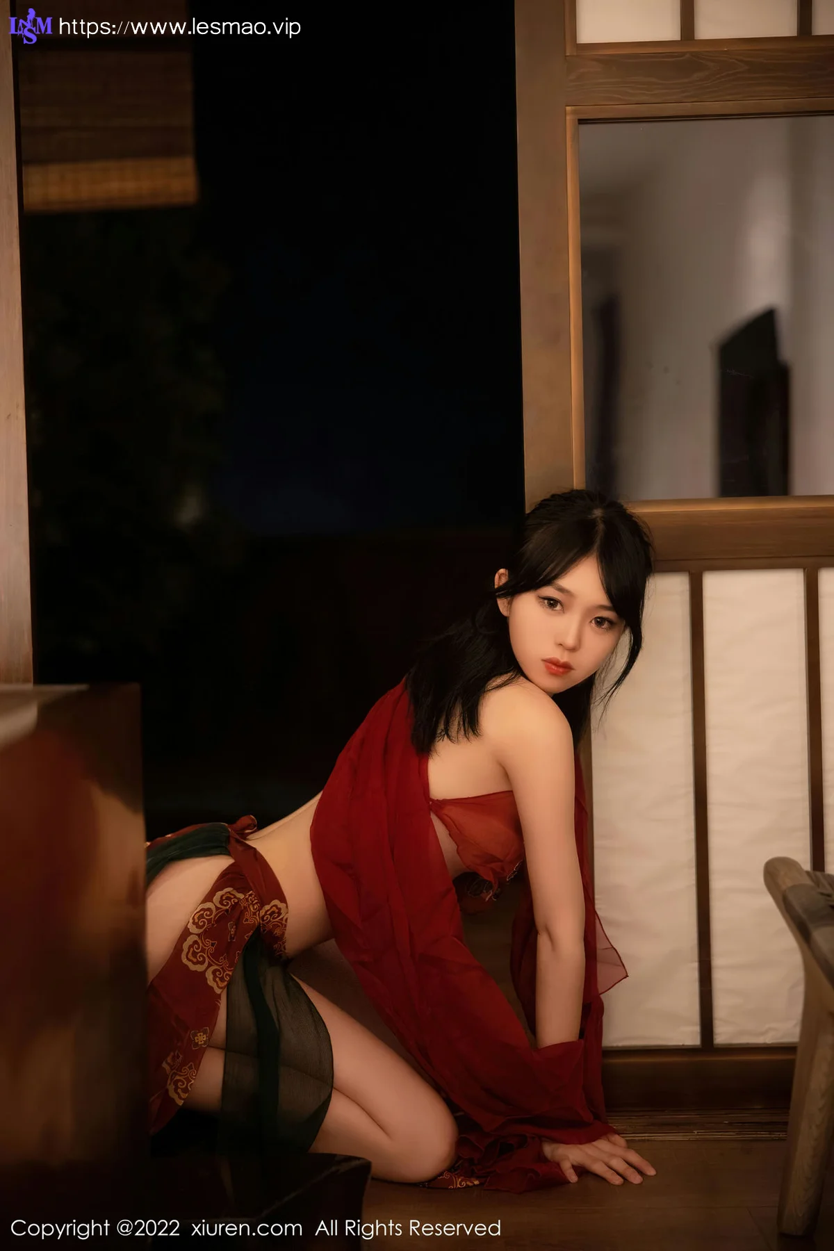 XiuRen 秀人 No.5527 红色古装服饰 奶瓶. 大理旅拍 - 51