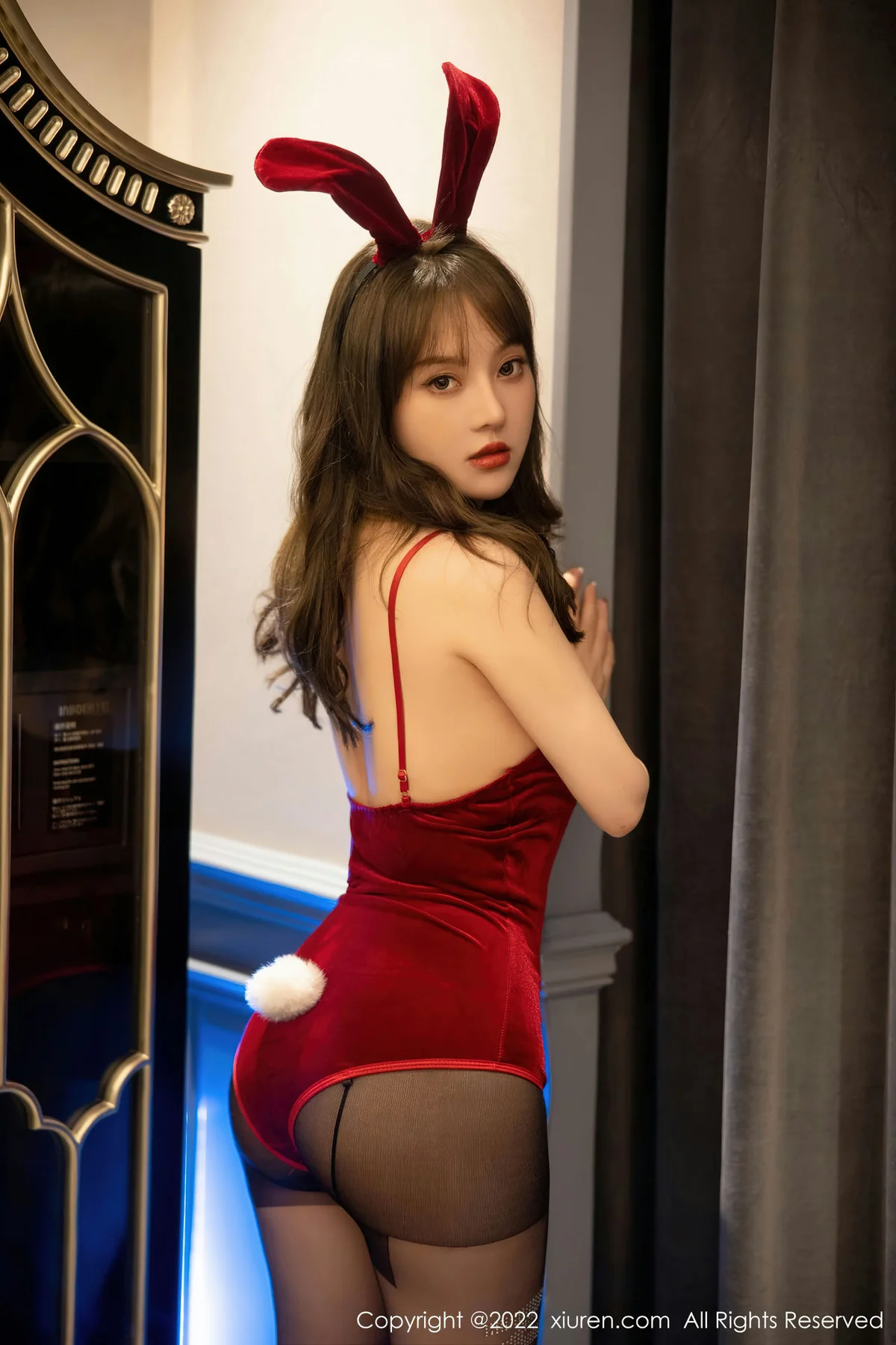 XiuRen 秀人 No.5533 豆瓣酱 高开叉服饰兔子装性感写真3 - 66