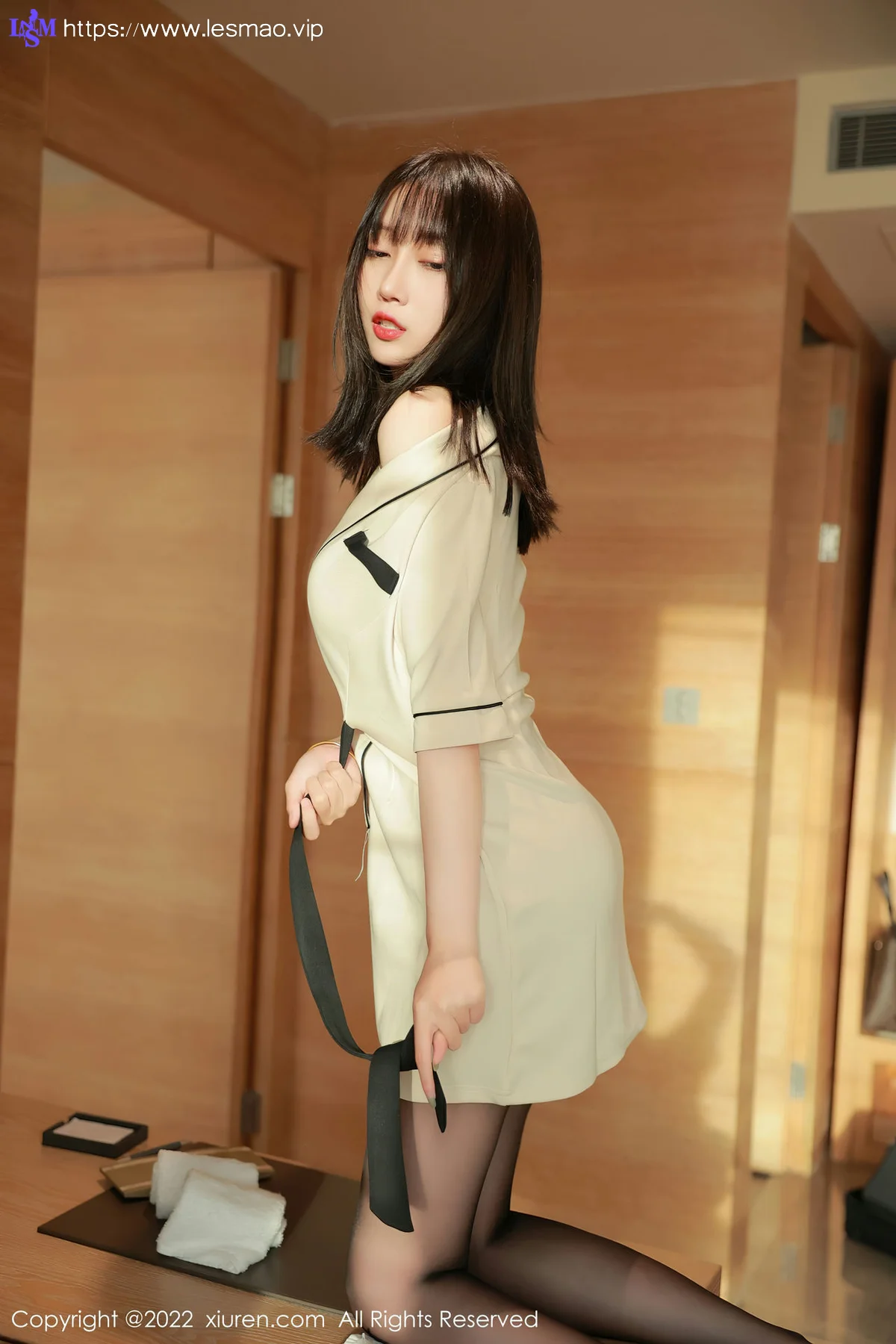 XiuRen 秀人 No.5534 玥儿玥er 诱惑制服 - 21
