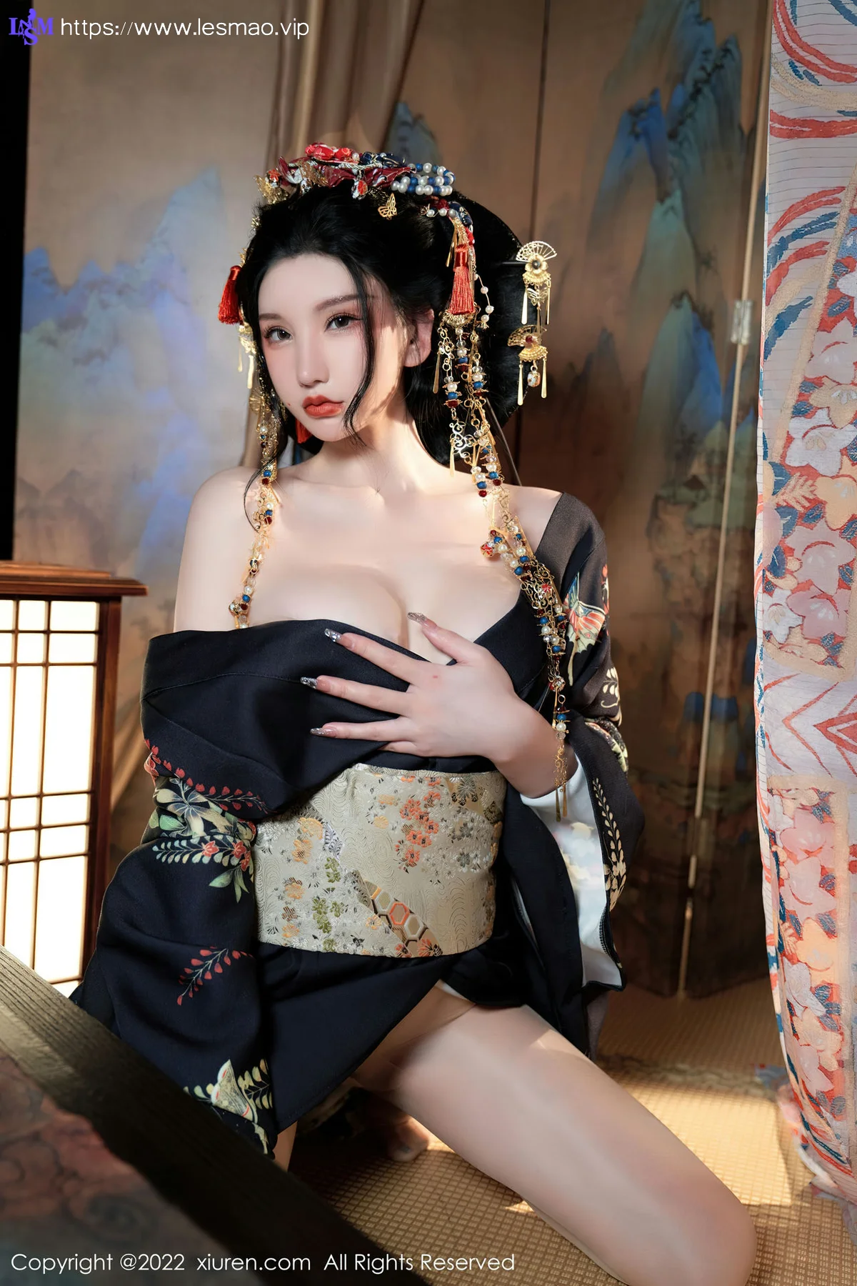 XiuRen 秀人 No.5537 主题《宽衣解带》 周于希Sally 性感写真 - 33