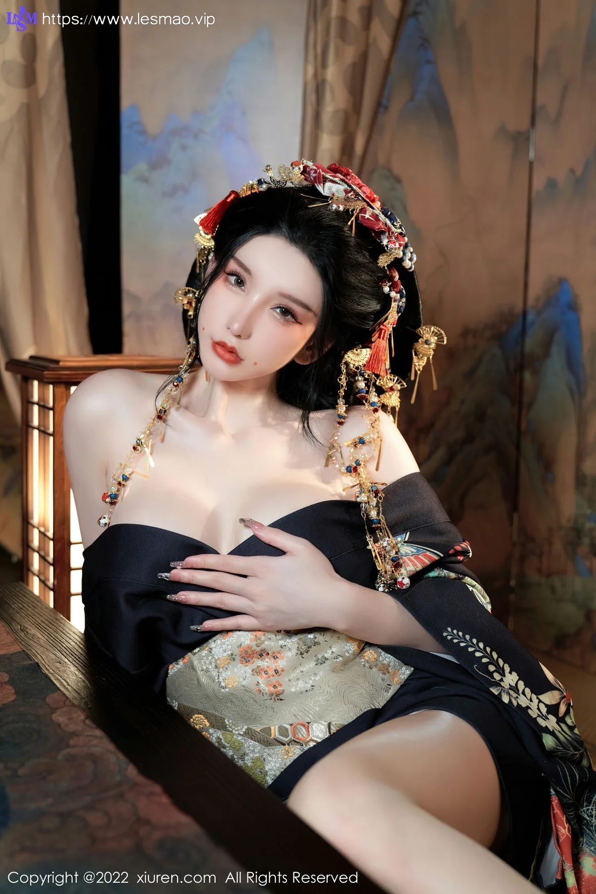 XiuRen 秀人 No.5537 主题《宽衣解带》 周于希Sally 性感写真 - 35