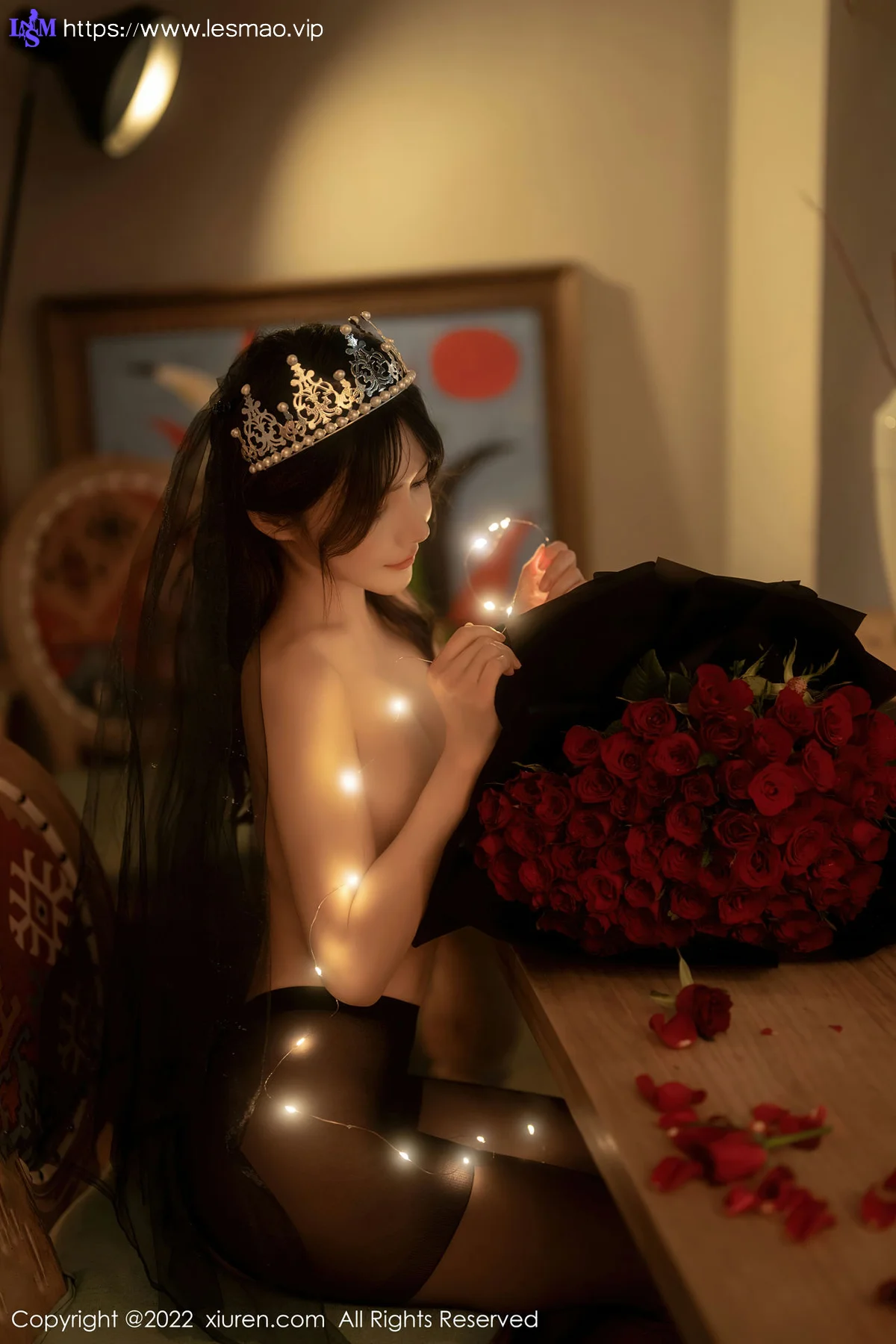 XiuRen 秀人 No.5552 魅惑黑丝 婠婠么 性感写真3 - 20