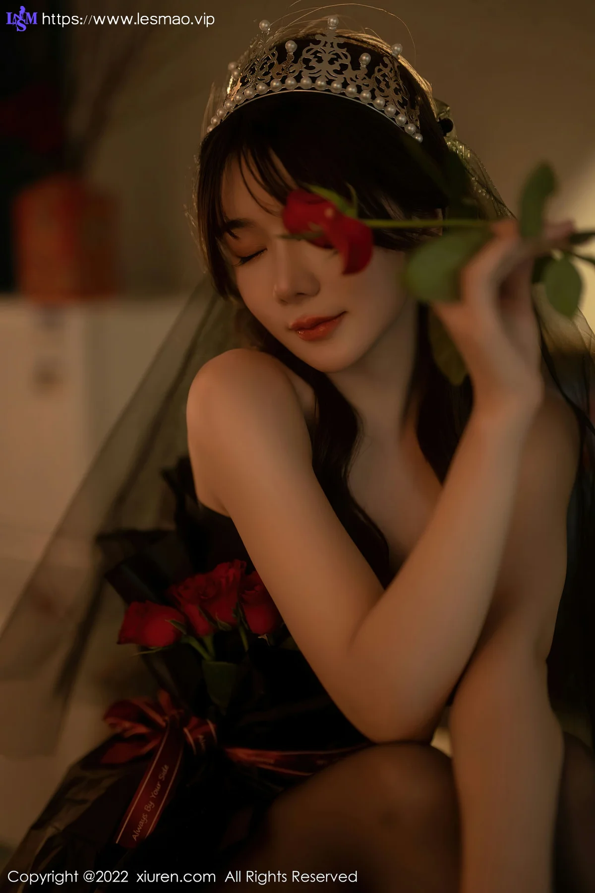 XiuRen 秀人 No.5552 魅惑黑丝 婠婠么 性感写真3 - 48