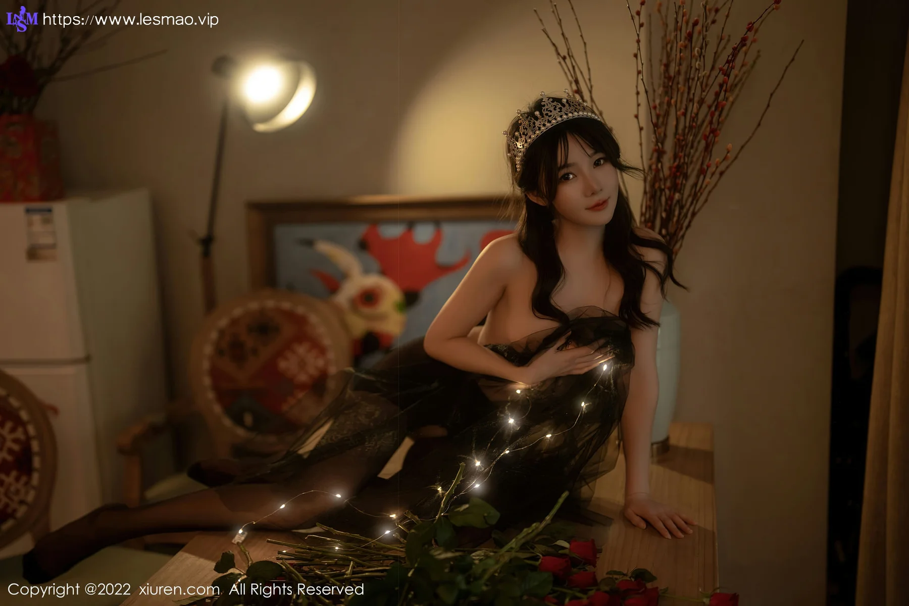 XiuRen 秀人 No.5552 魅惑黑丝 婠婠么 性感写真3 - 67