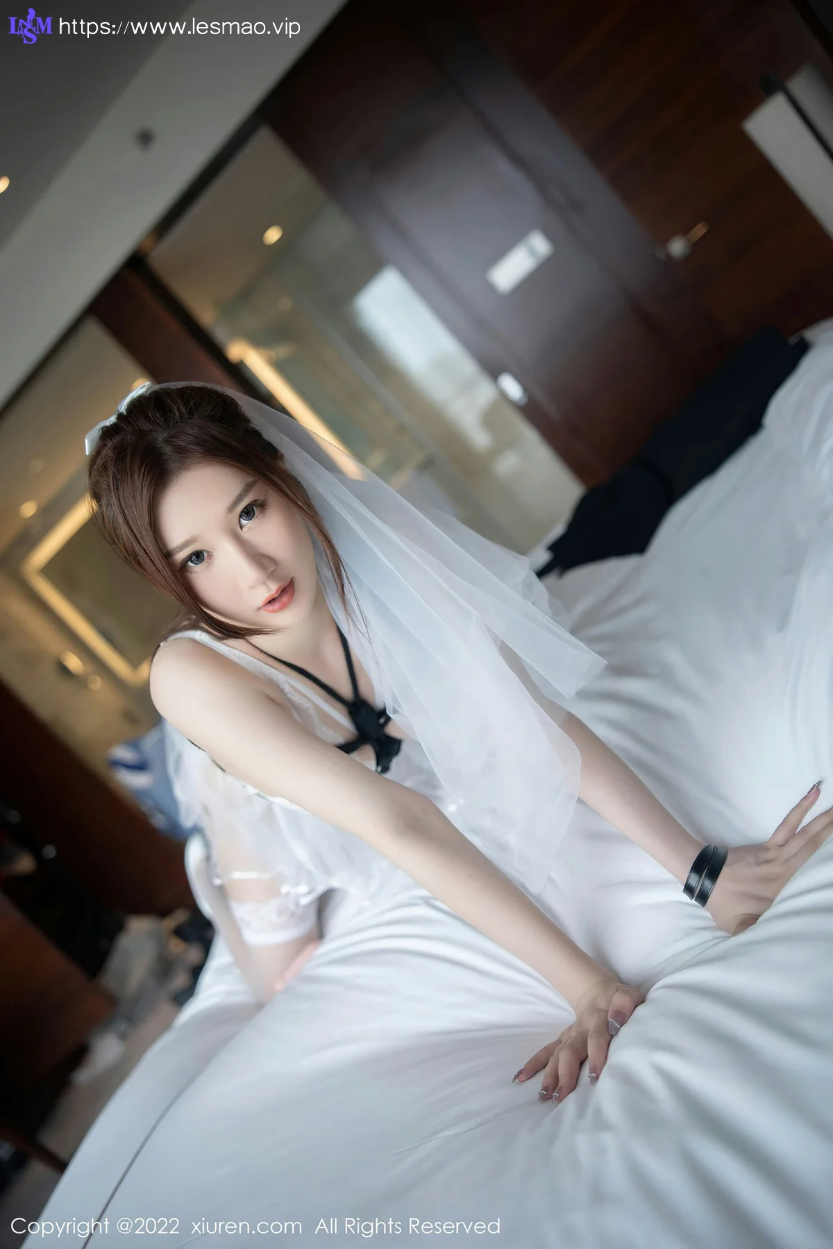 XiuRen 秀人 No.5565 顾乔楠Cora轻透薄纱公主裙性感写真2 - 56