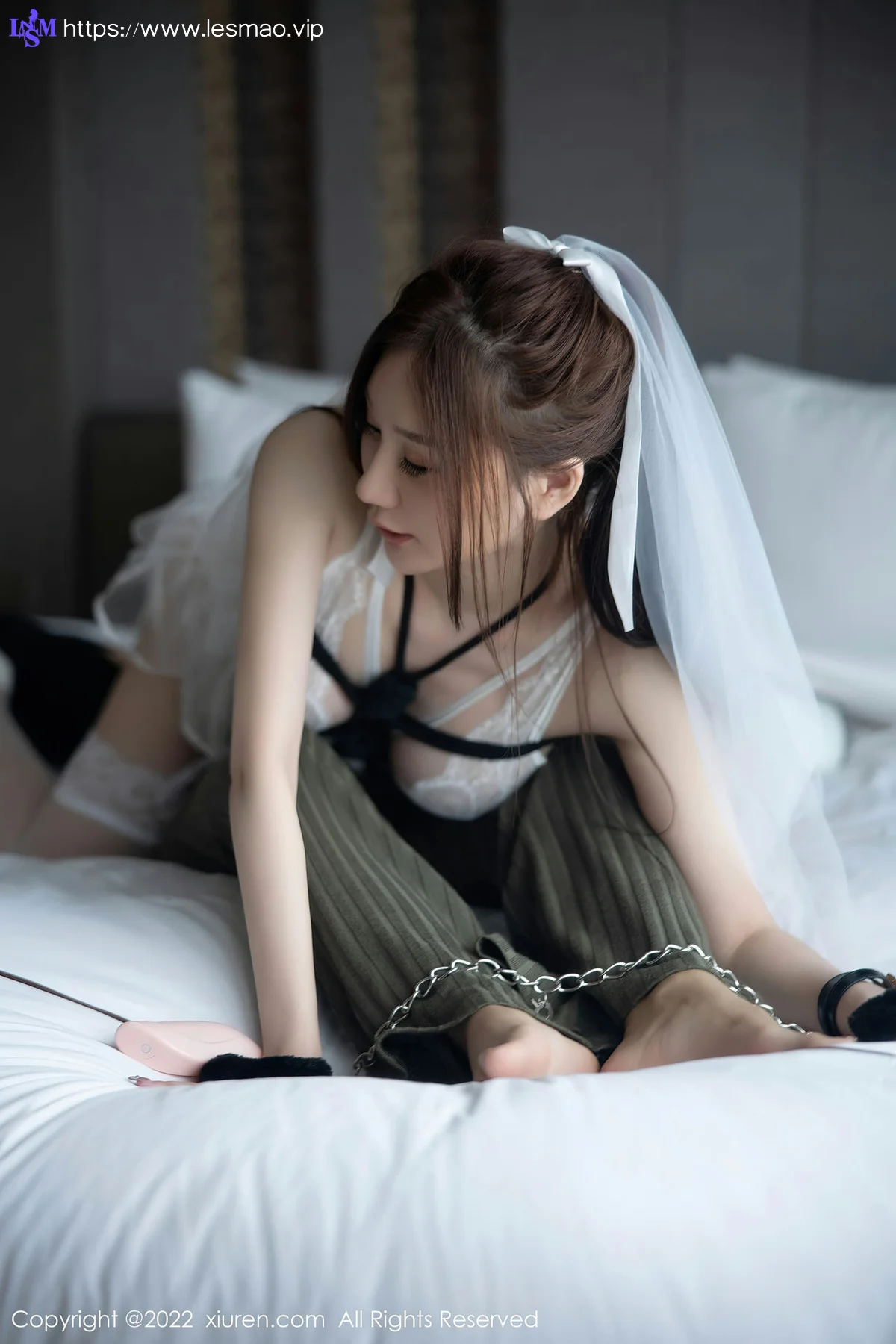 XiuRen 秀人 No.5565 顾乔楠Cora轻透薄纱公主裙性感写真2 - 65