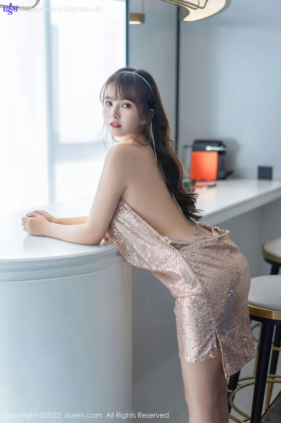 XiuRen 秀人 No.5567 张思允Nice粉色闪亮吊带性感写真 - 67