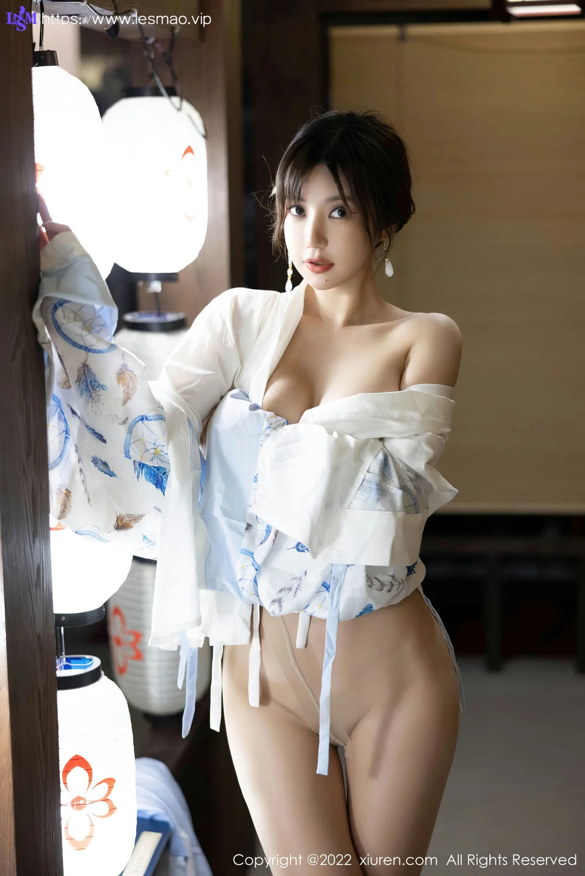 XiuRen 秀人 No.5569 汉服美女 绮里嘉ula 海南心愿旅拍11 - 42
