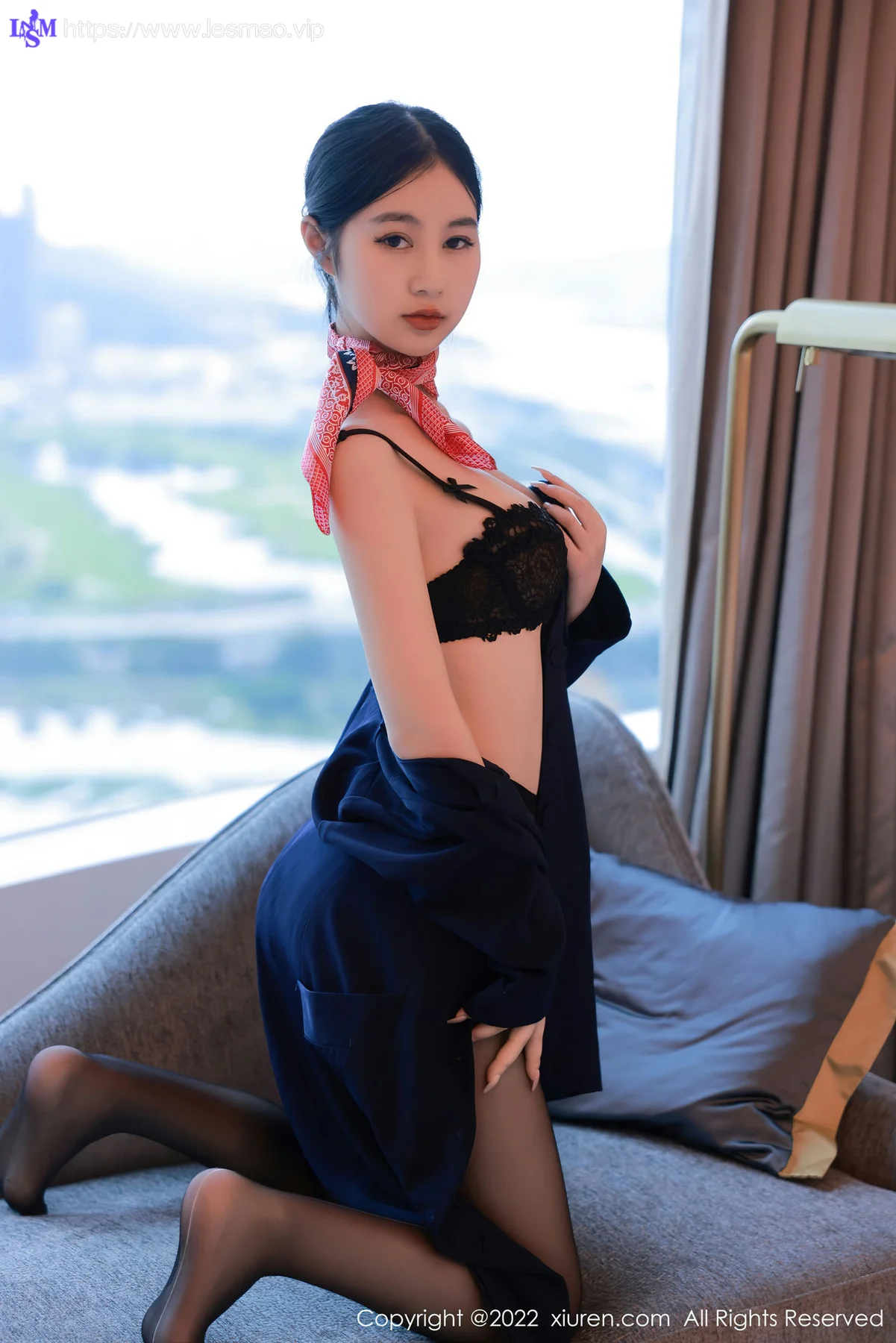 XiuRen 秀人 No.5579 谢晚晚 空姐制服 - 32