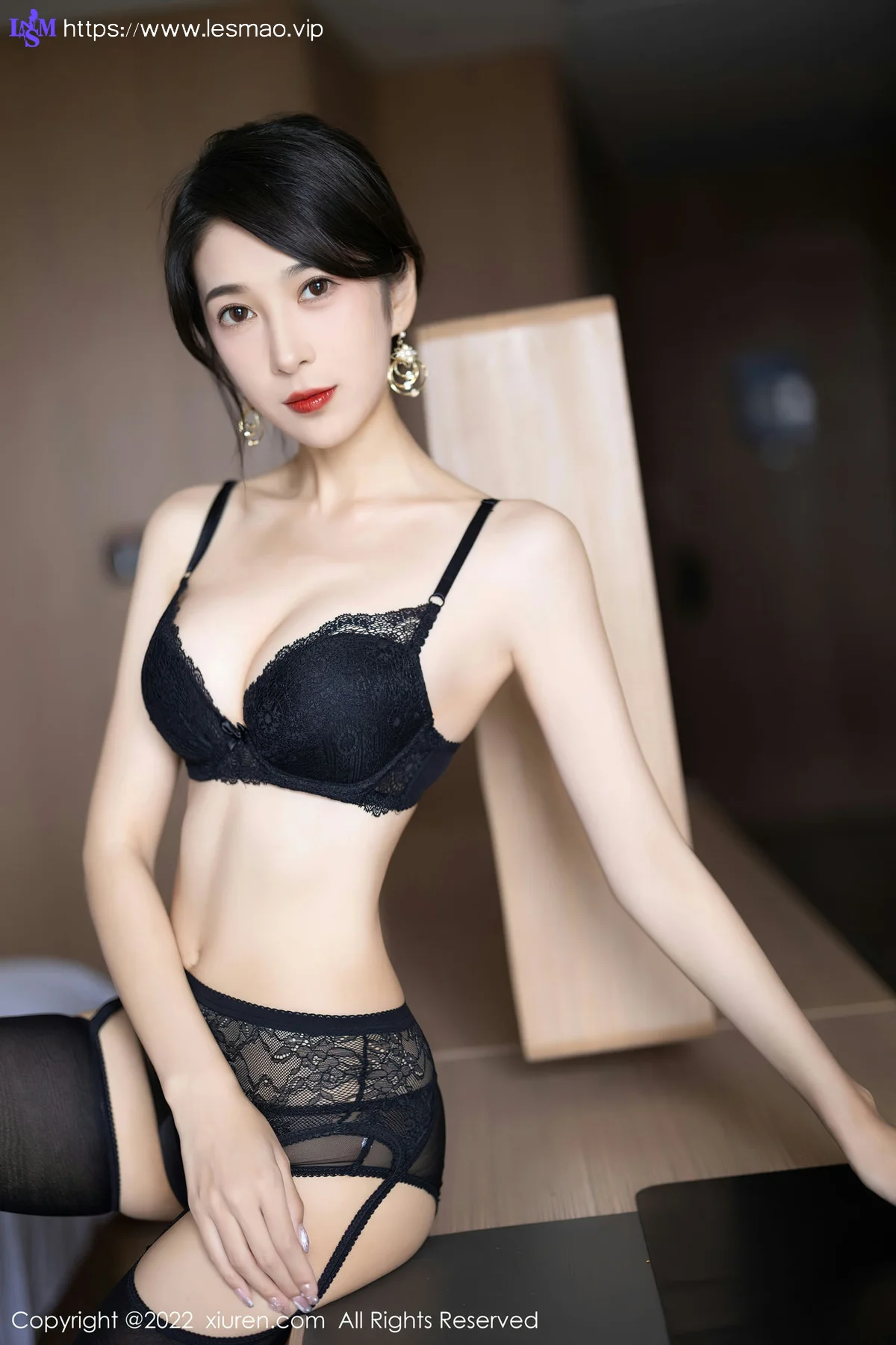 XiuRen 秀人 No.5585 林乐一 透视旗袍 - 41