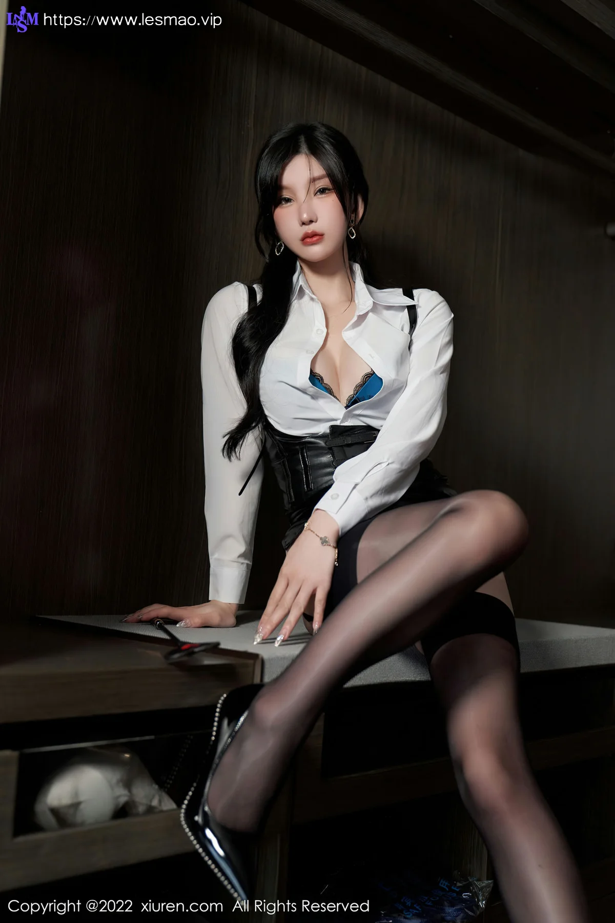 XiuRen 秀人 No.5602 周于希Sally 黑色蕾丝边内衣成都-珠海心愿旅拍111 - 52
