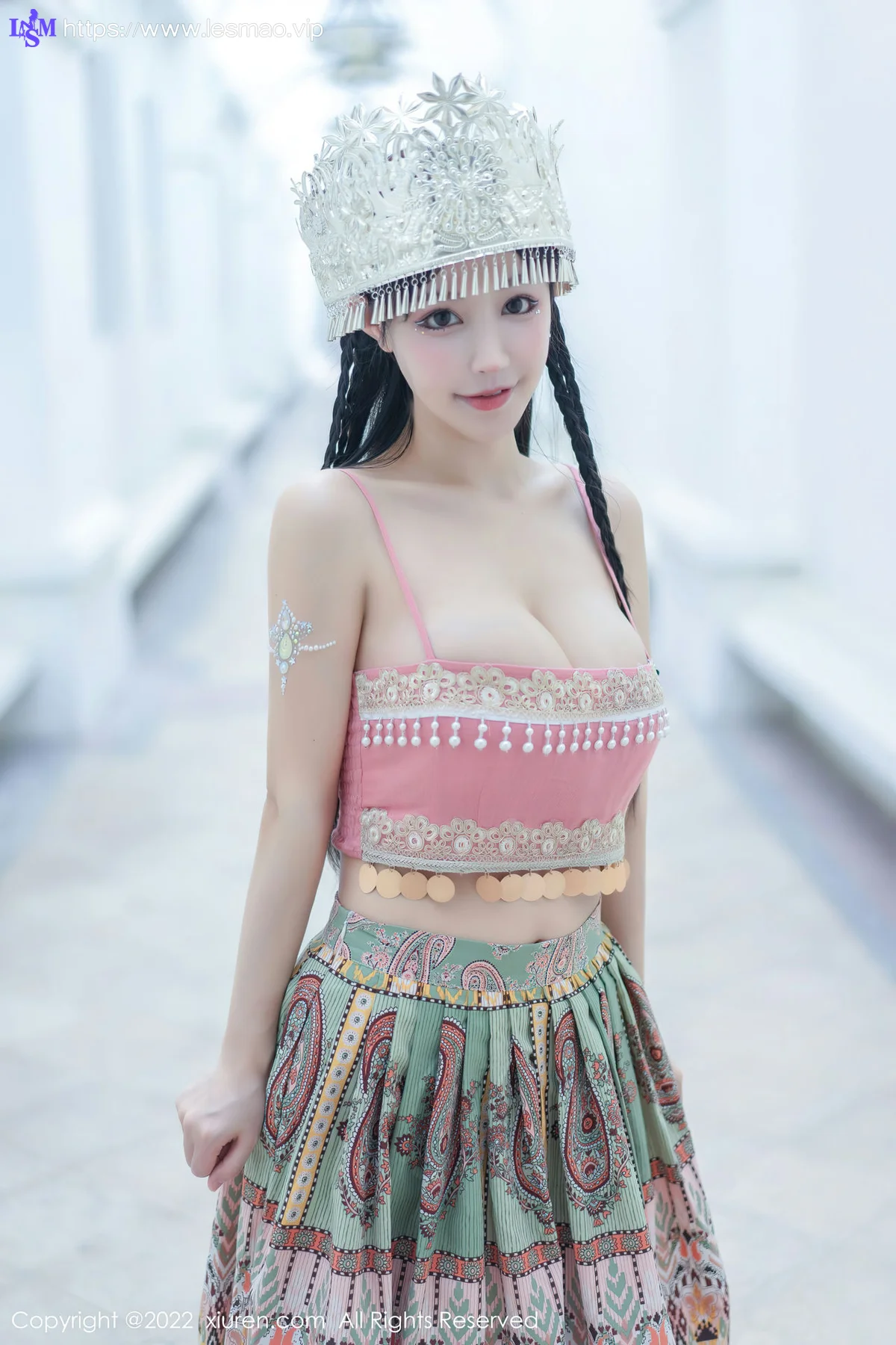 XiuRen 秀人 No.5615 朱可儿Flora 民族服饰西双版纳旅拍11 - 2
