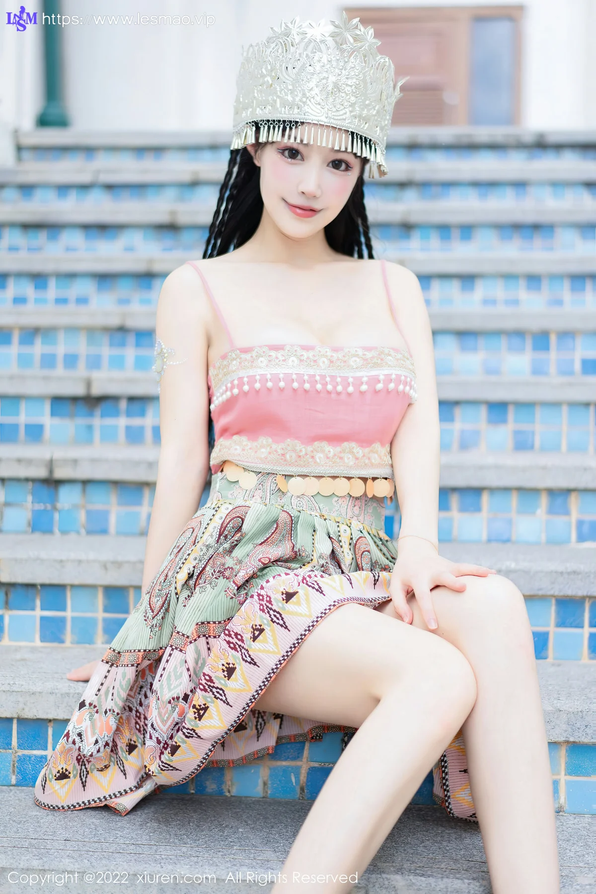 XiuRen 秀人 No.5615 朱可儿Flora 民族服饰西双版纳旅拍11 - 24