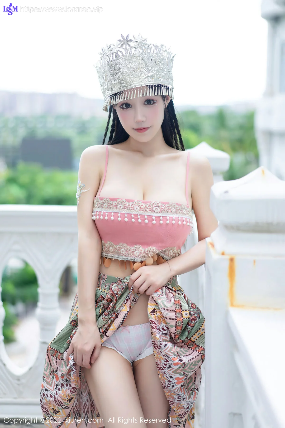 XiuRen 秀人 No.5615 朱可儿Flora 民族服饰西双版纳旅拍11 - 27