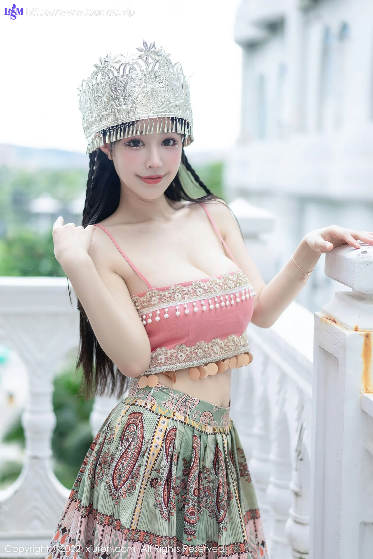 XiuRen 秀人 No.5615 朱可儿Flora 民族服饰西双版纳旅拍11 - 28