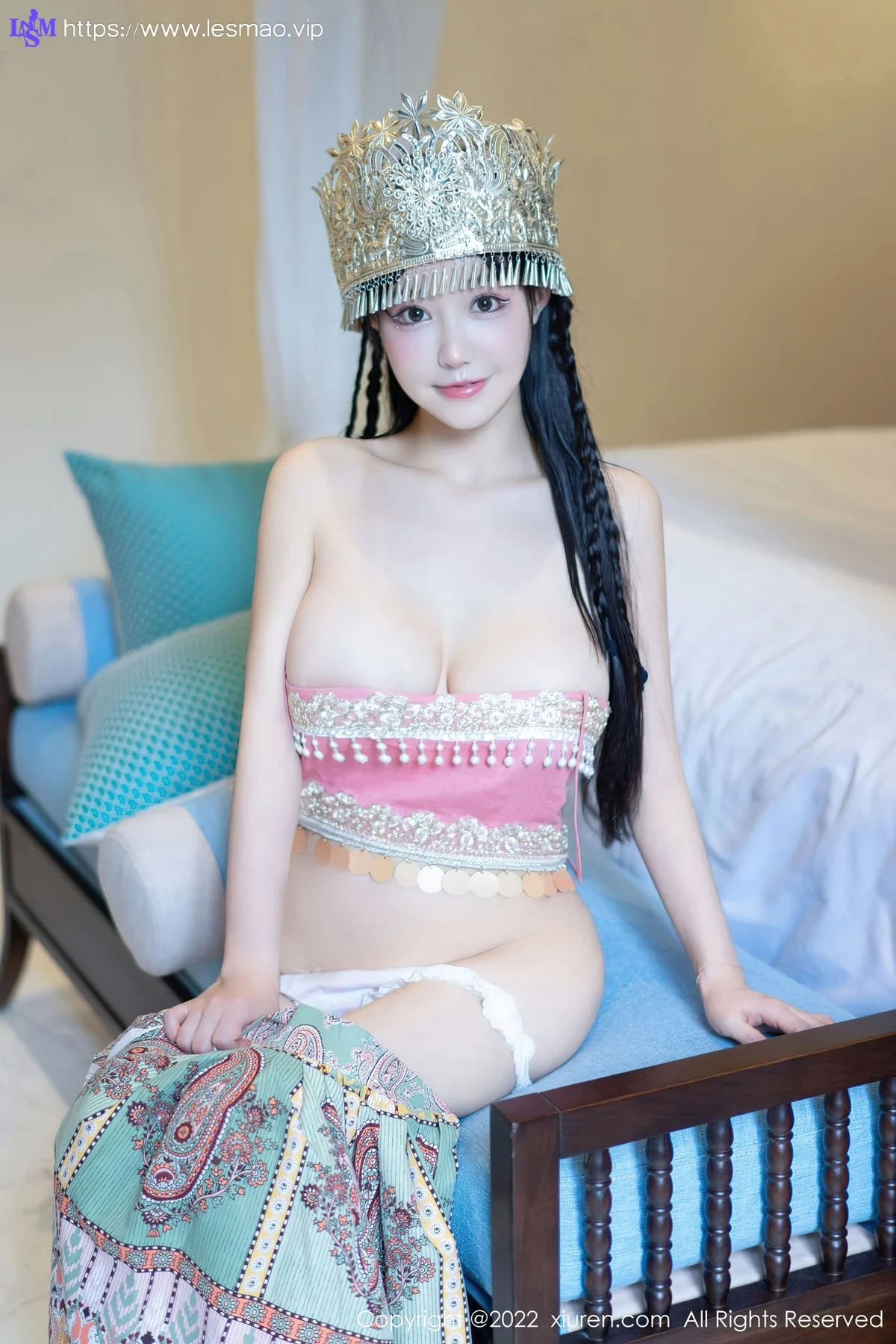 XiuRen 秀人 No.5615 朱可儿Flora 民族服饰西双版纳旅拍11 - 44
