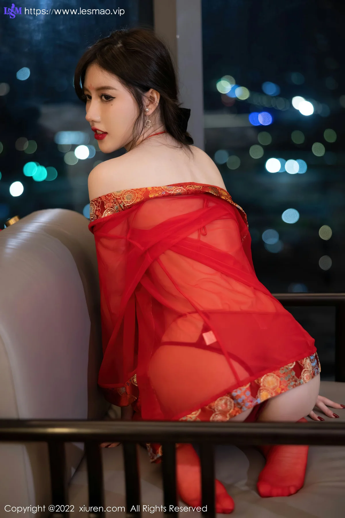 XiuRen 秀人 No.5619 美桃酱 透薄纱古装服饰性感写真 - 20