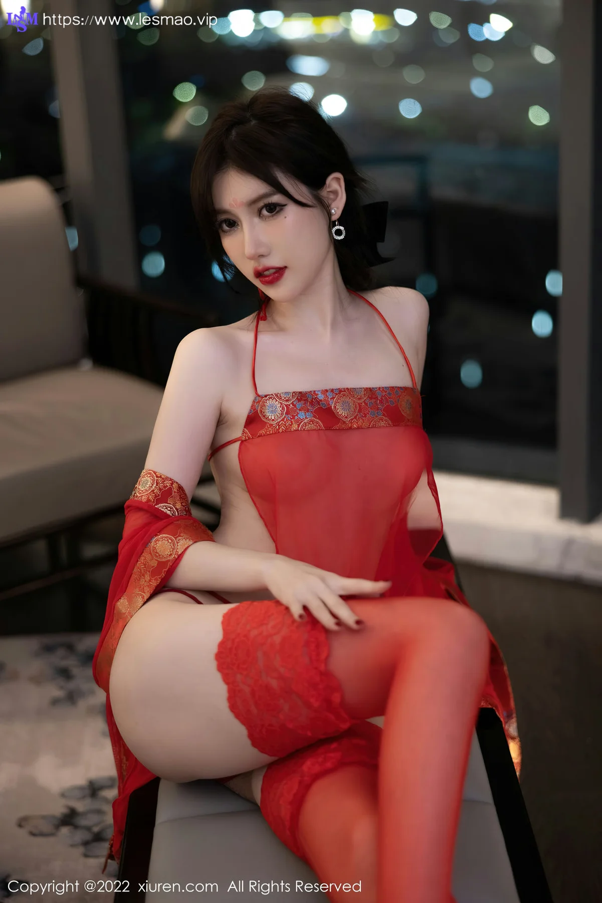 XiuRen 秀人 No.5619 美桃酱 透薄纱古装服饰性感写真 - 41