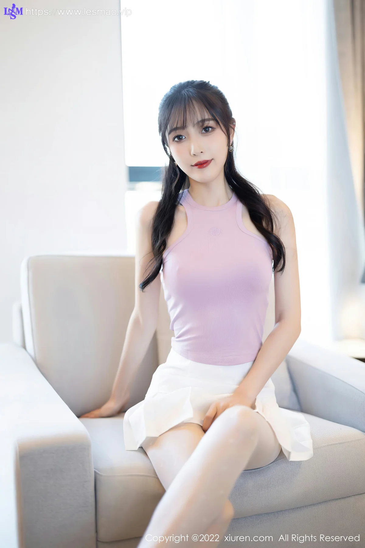 XiuRen 秀人 No.5622 林星阑 白色短裙清纯甜美性感写真1 - 13
