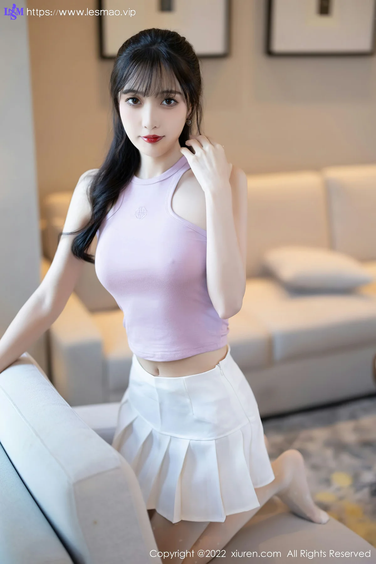 XiuRen 秀人 No.5622 林星阑 白色短裙清纯甜美性感写真1 - 32