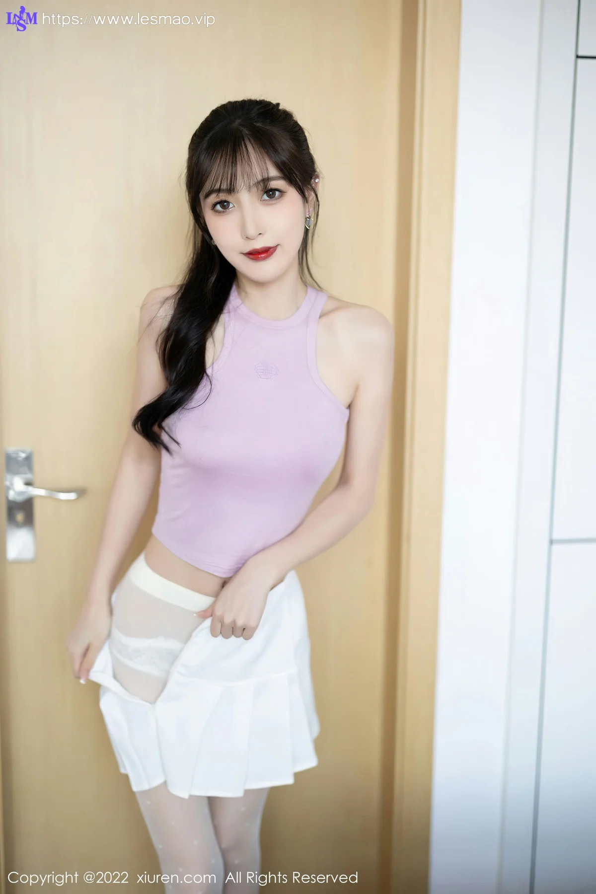 XiuRen 秀人 No.5622 林星阑 白色短裙清纯甜美性感写真1 - 39