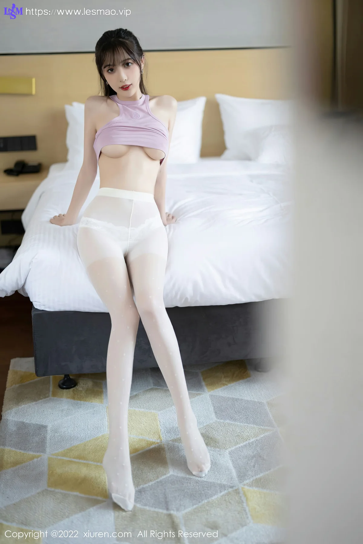 XiuRen 秀人 No.5622 林星阑 白色短裙清纯甜美性感写真1 - 50
