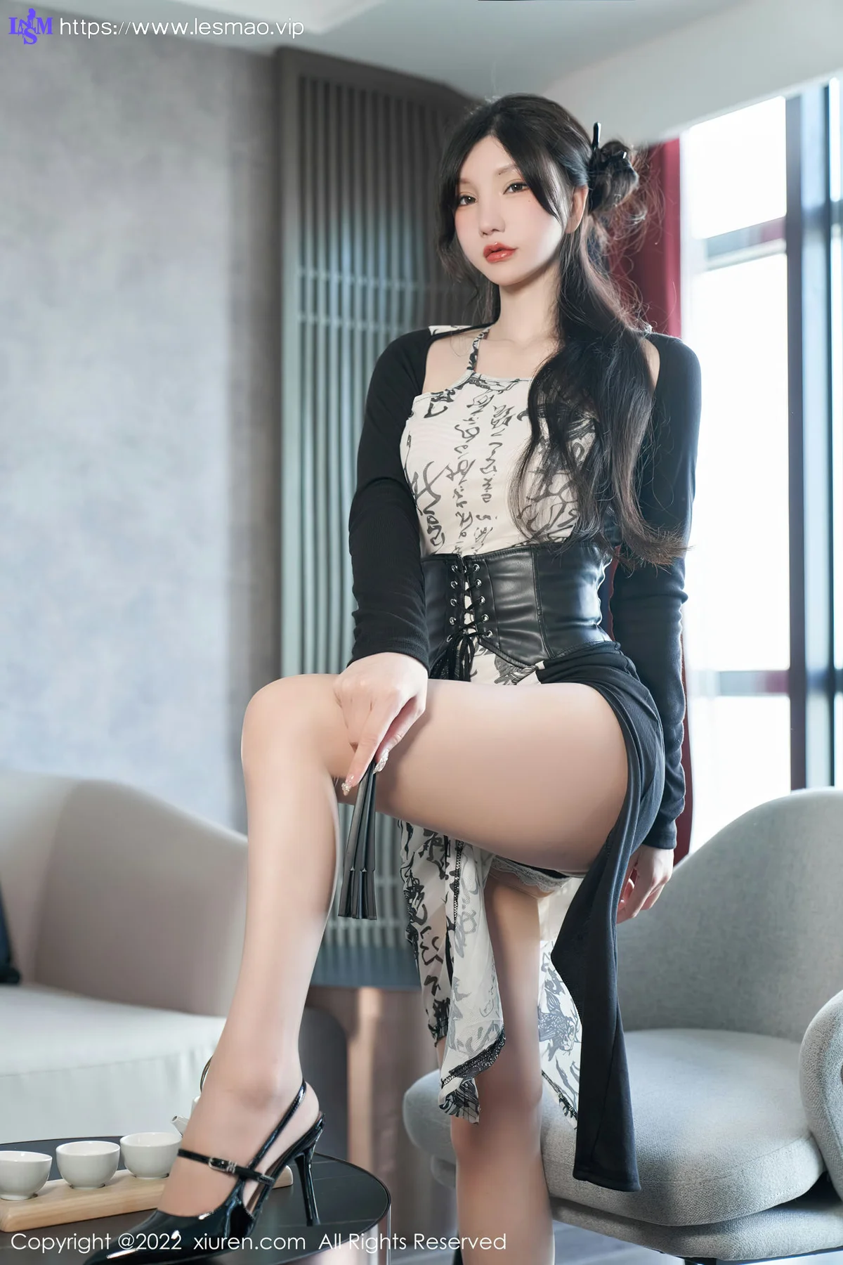 XiuRen 秀人 No.5623 周于希Sally冷艳气质原色丝袜 - 32