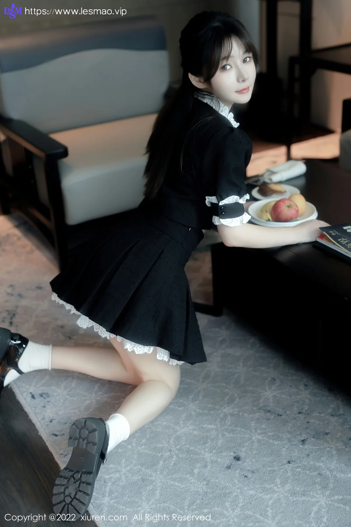 XiuRen 秀人 No.5626 婠婠么 女仆制服性感写真 - 20