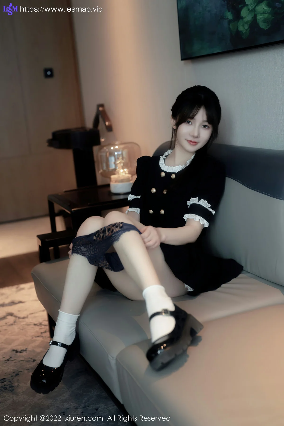 XiuRen 秀人 No.5626 婠婠么 女仆制服性感写真 - 34