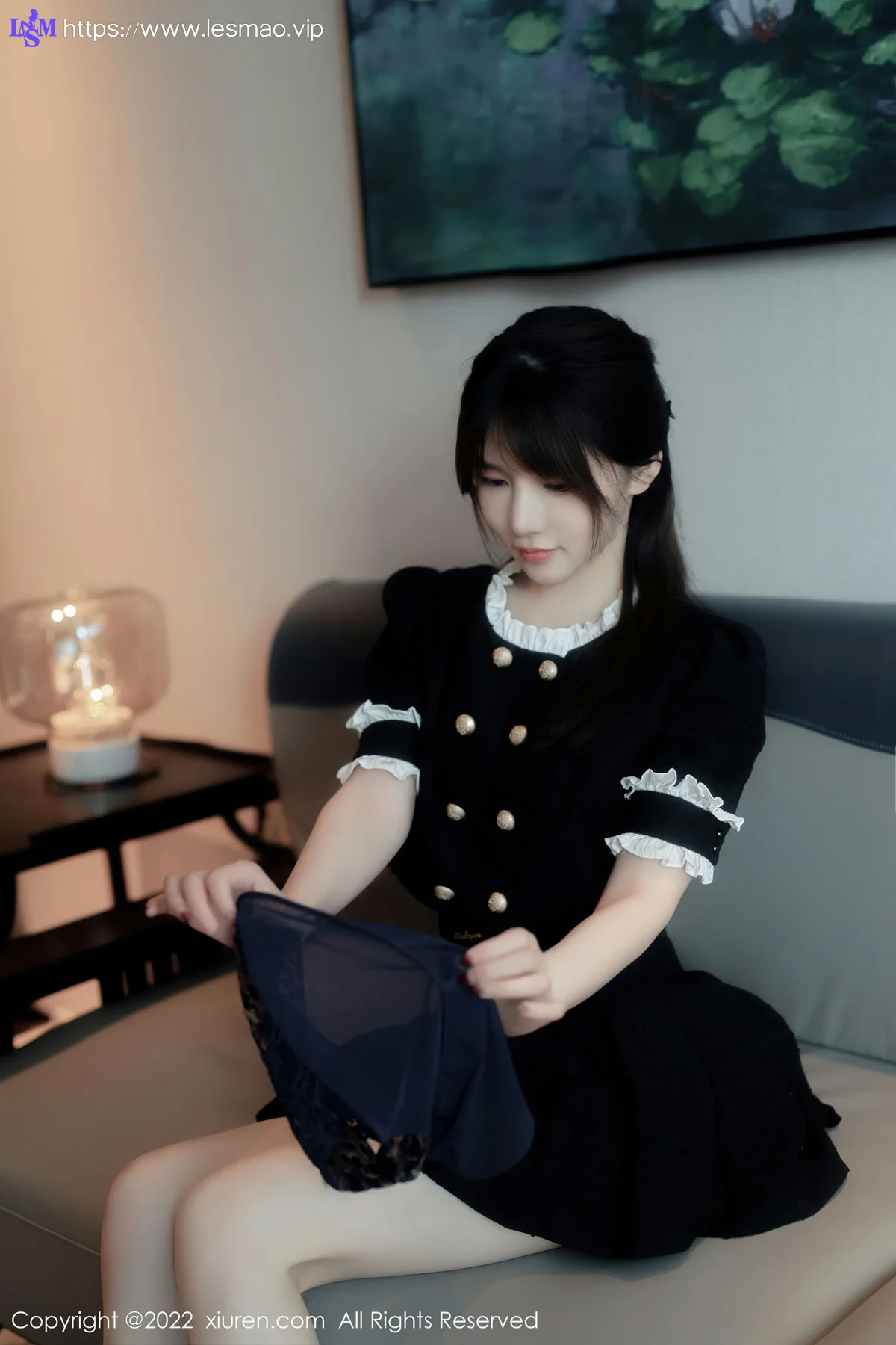 XiuRen 秀人 No.5626 婠婠么 女仆制服性感写真 - 36