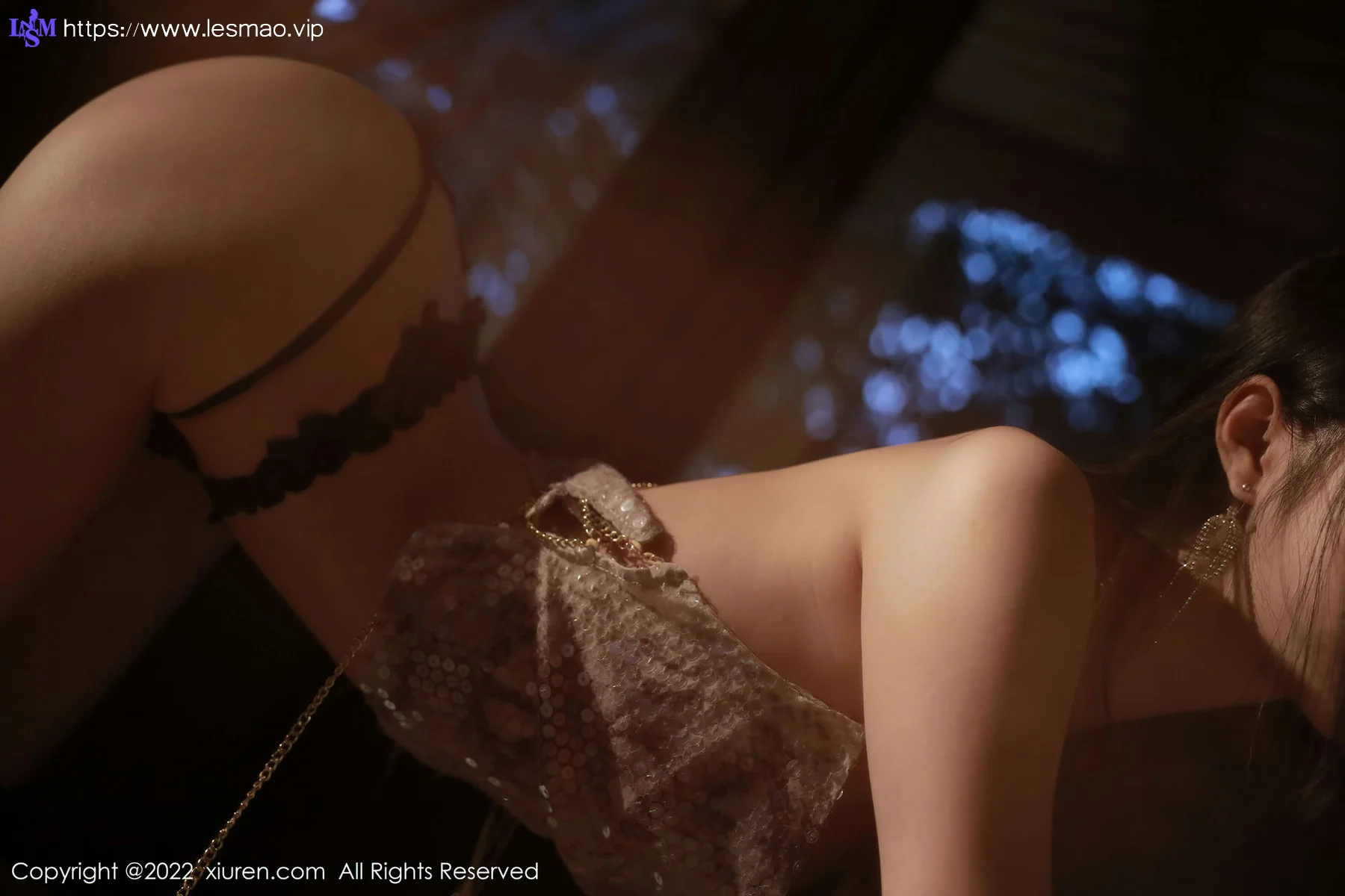 XiuRen 秀人 No.5632 谢晚晚 闪亮吊带裙性感写真1 - 90