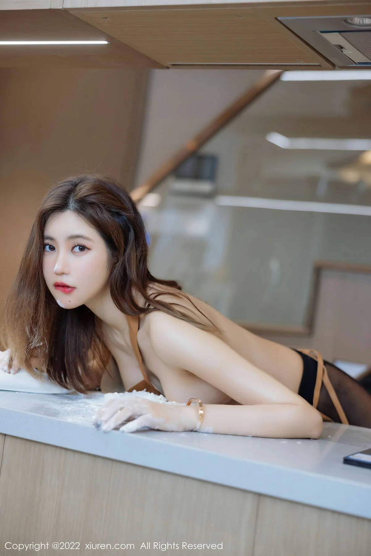XiuRen 秀人 No.5634 绮里嘉ula 性感围裙写真111 - 40