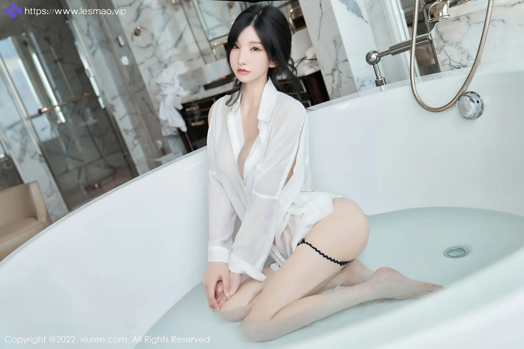 XiuRen 秀人 No.5638 周于希 湿身玉体 - 52