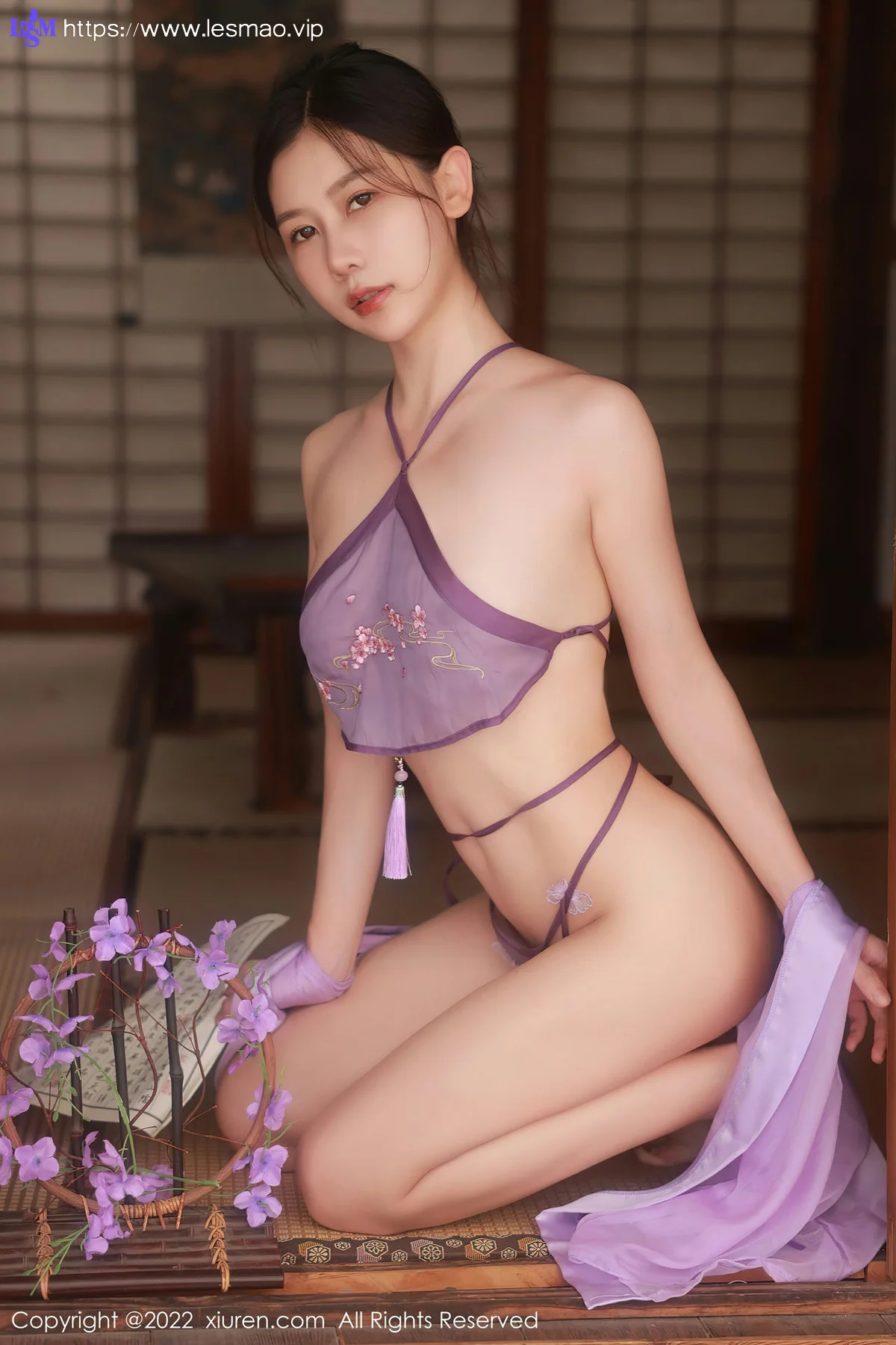 XiuRen 秀人 No.5642 尹甜甜 轻透薄纱古装性感写真3 - 15