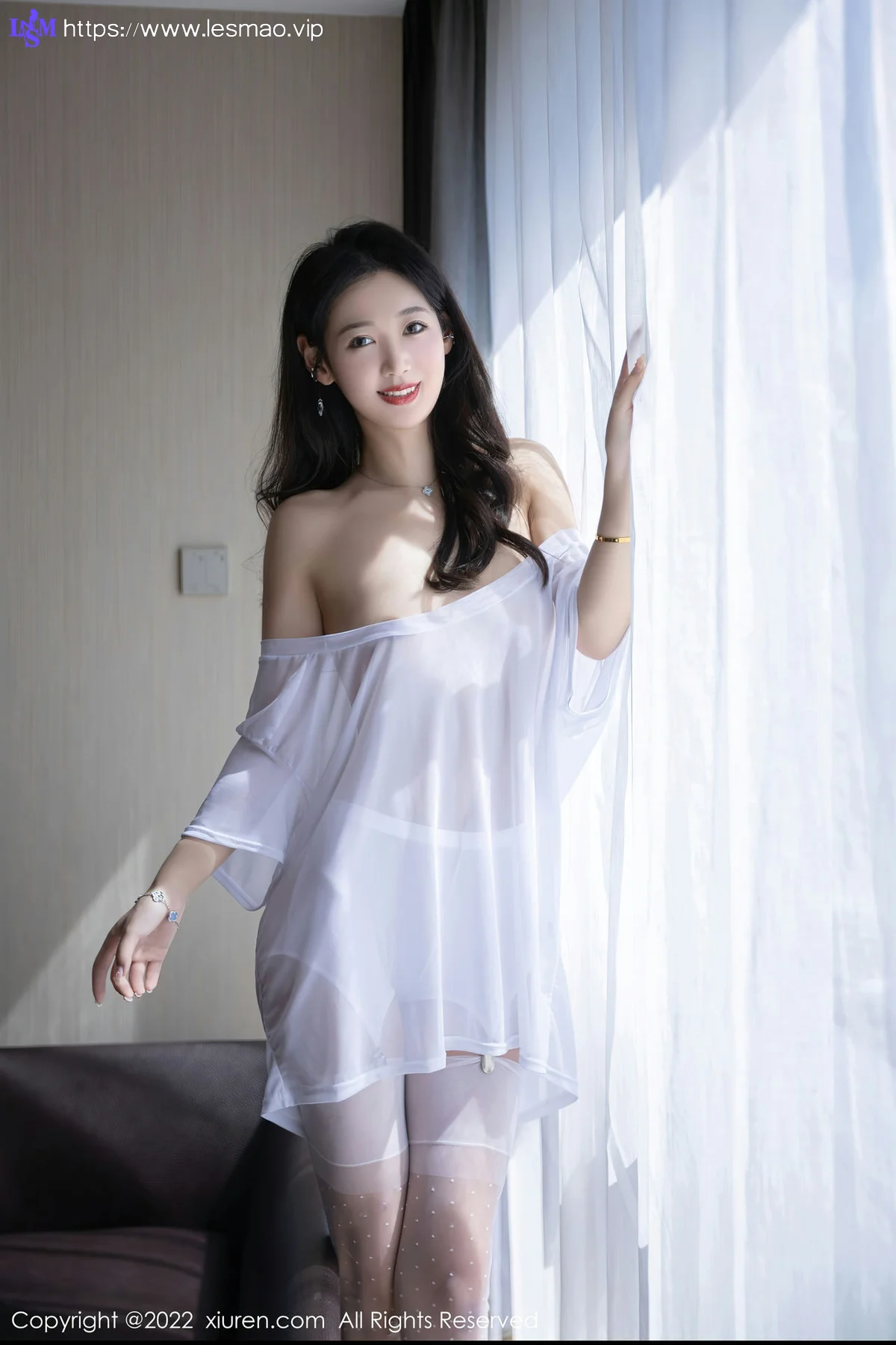 XiuRen 秀人 No.5644 唐安琪 连衣短裙白色丝袜写真111 - 79