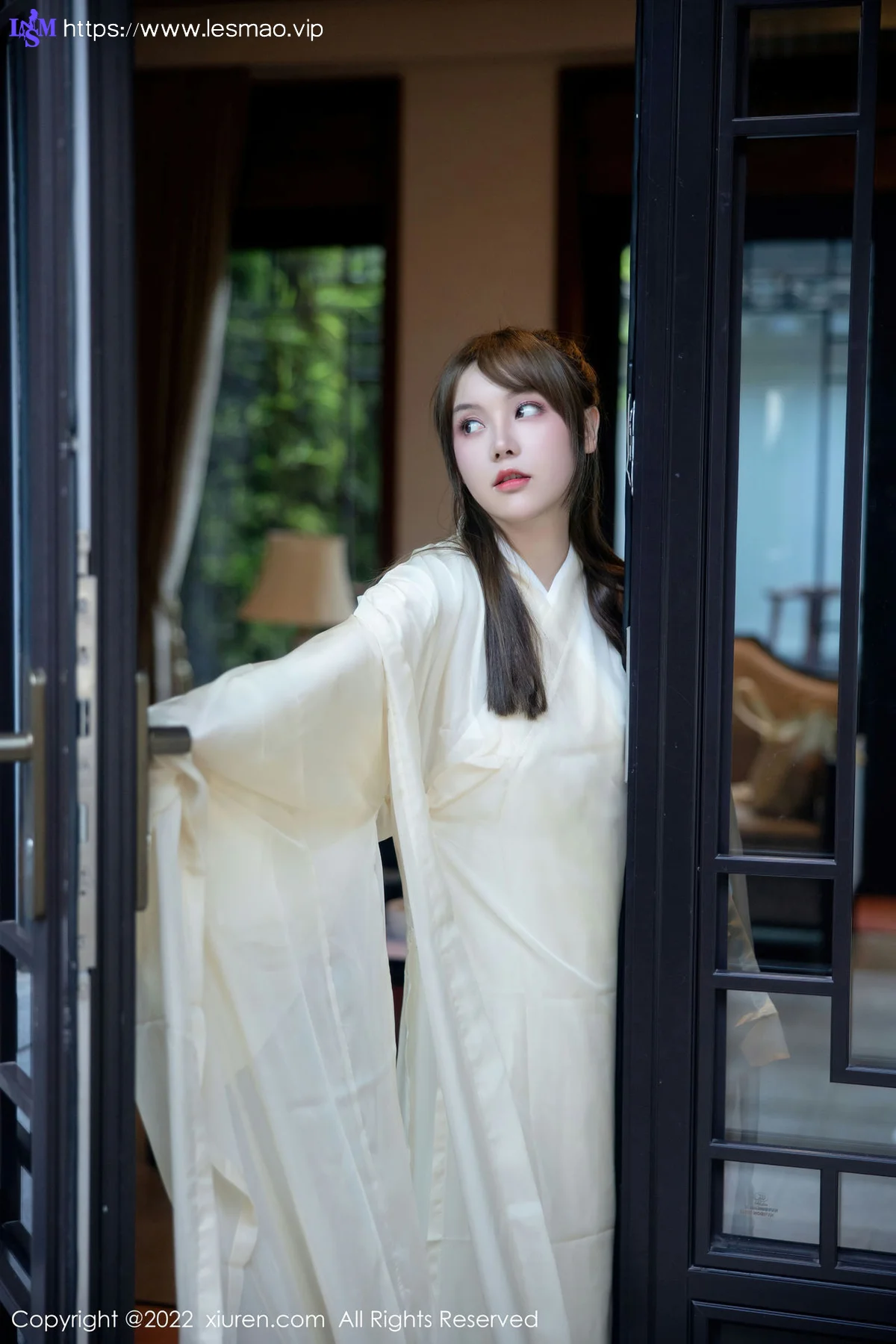 XiuRen 秀人 No.5653 豆瓣酱 白色古装服饰性感写真3 - 13