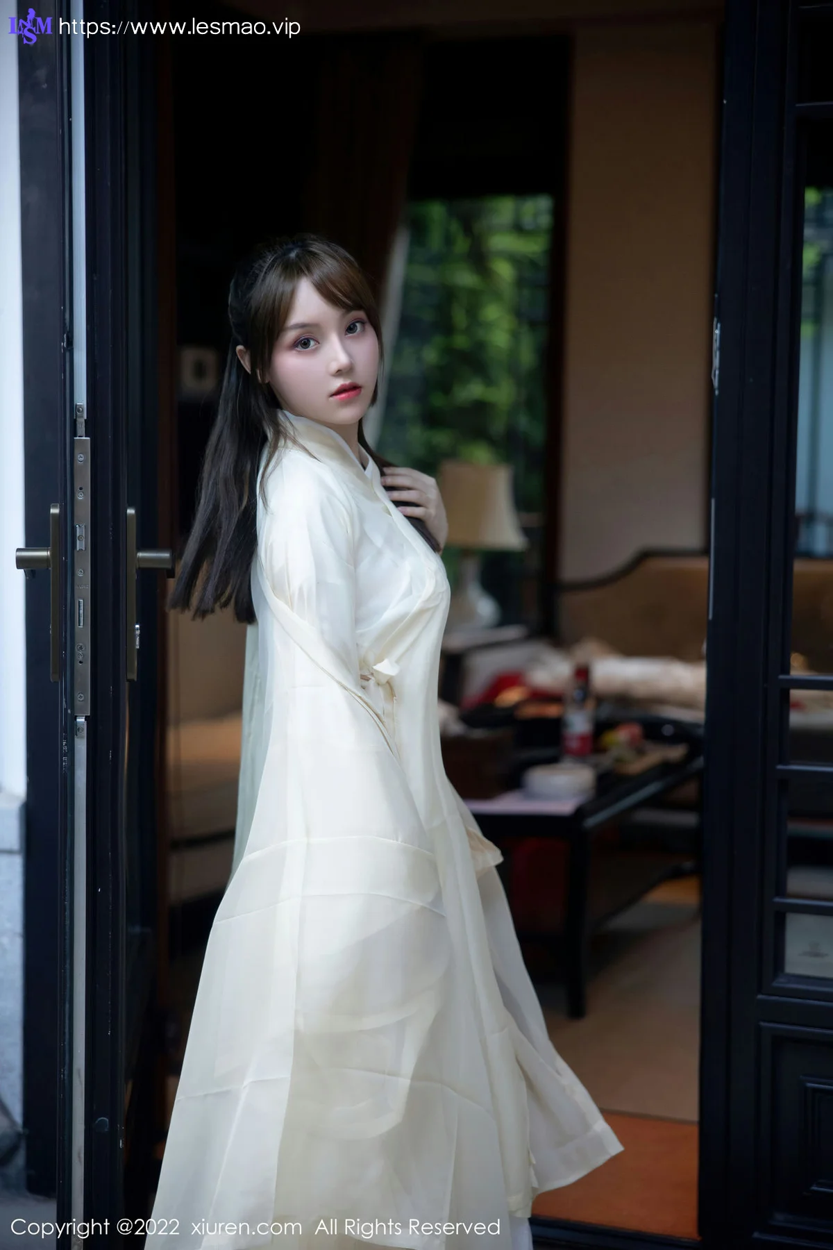 XiuRen 秀人 No.5653 豆瓣酱 白色古装服饰性感写真3 - 16