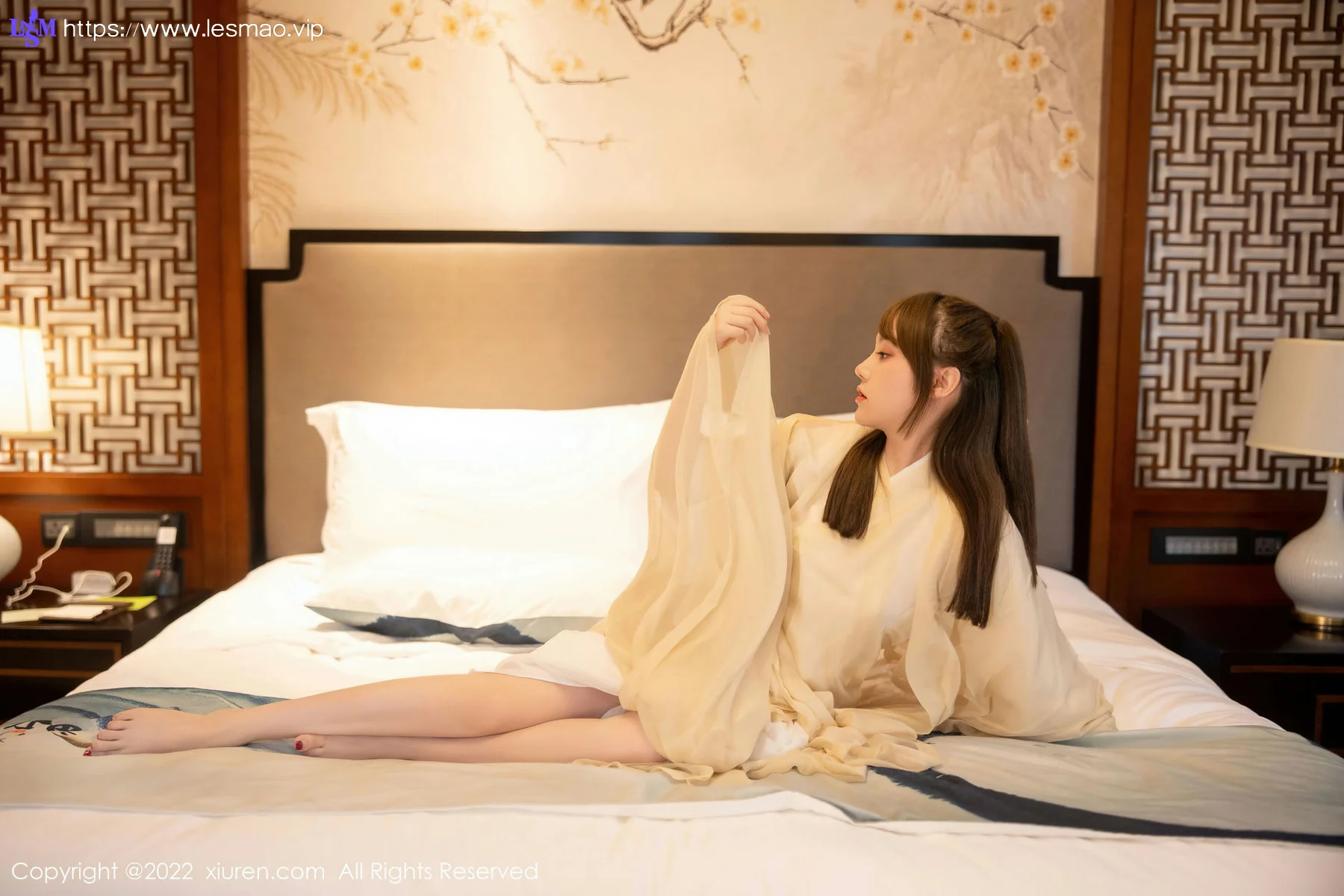 XiuRen 秀人 No.5653 豆瓣酱 白色古装服饰性感写真3 - 17